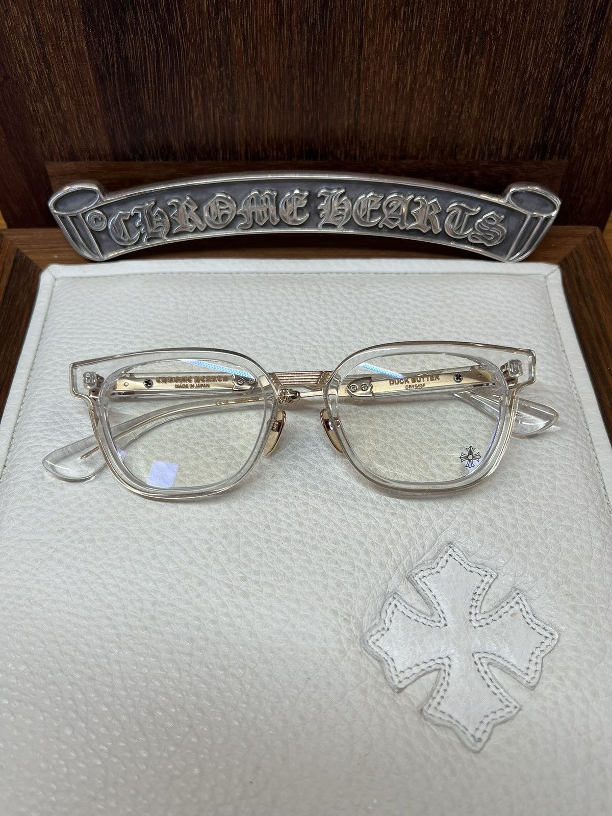 Chrome Hearts Chrome Hearts Duck Butter Glasses Size ONE SIZE - 1 Thumbnail