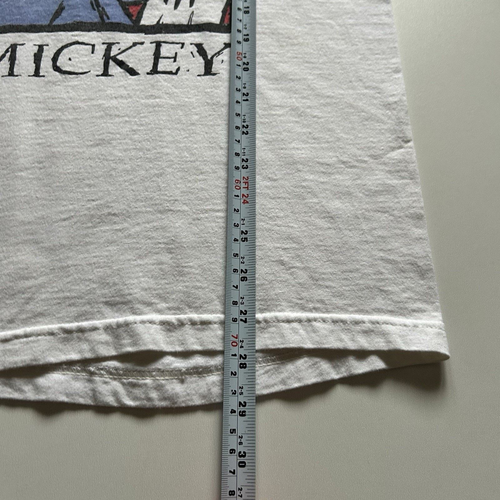 Disney Vintage Mickey Mouse Disney Tank Top Shirt White Small Rare Size US S / EU 44-46 / 1 - 5 Thumbnail