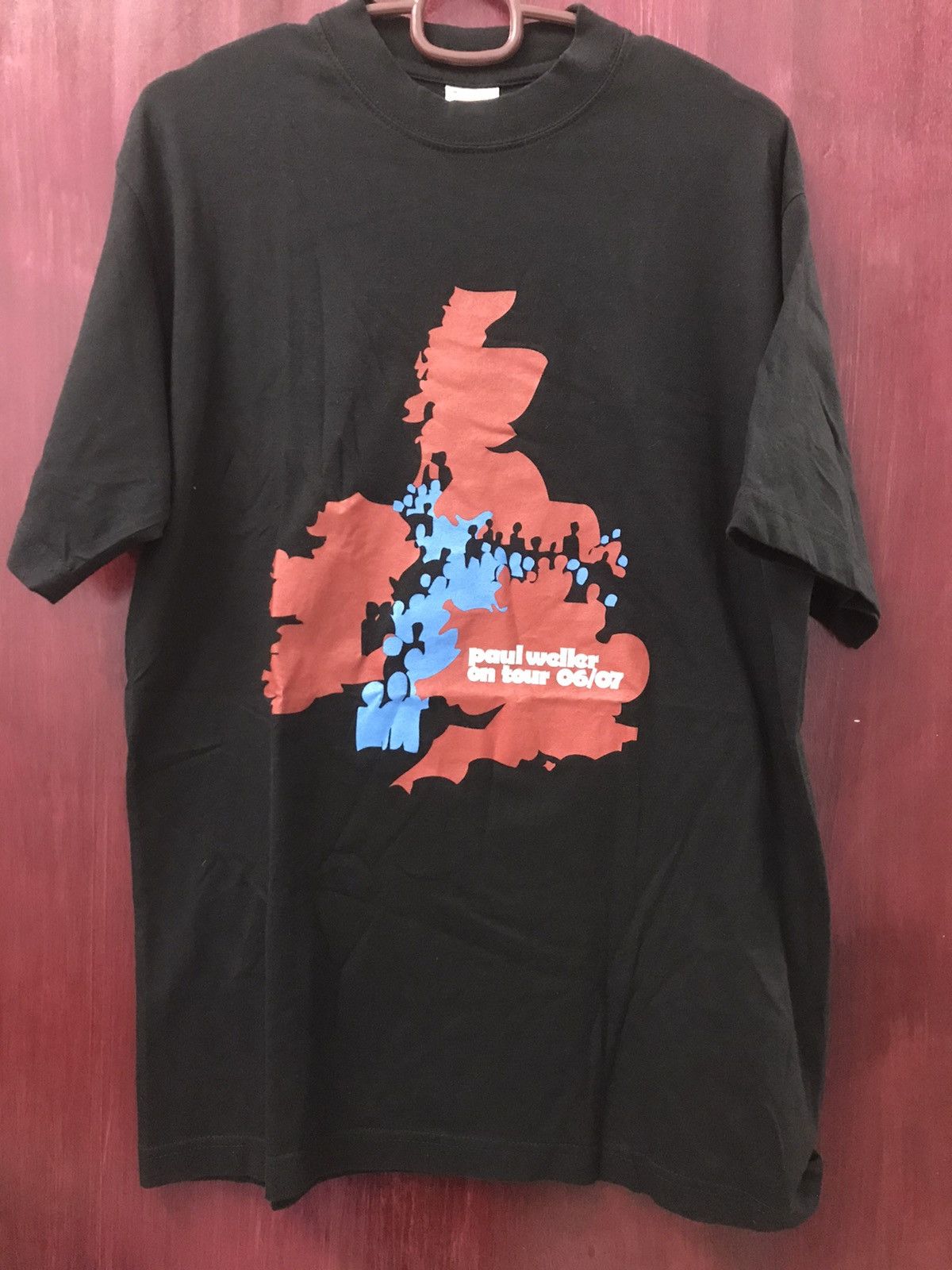 Band Tees × Hanes × Vintage PAUL WELLER TOUR 06/07 Size US M / EU 48-50 / 2 - 1 Thumbnail