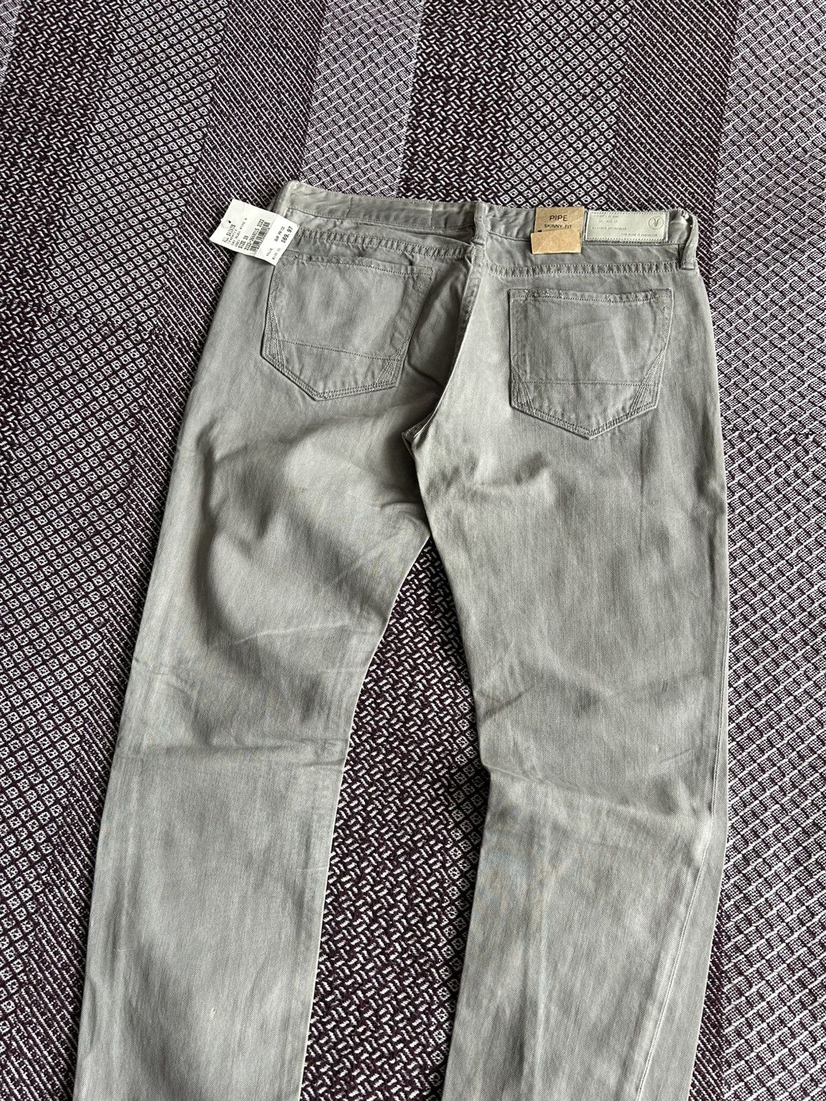 Allsaints Allsaints NWT Skinny Fit Women Jeans Wash Faded Size W28 L32 Size 28" / US 6 / IT 42 - 6 Thumbnail