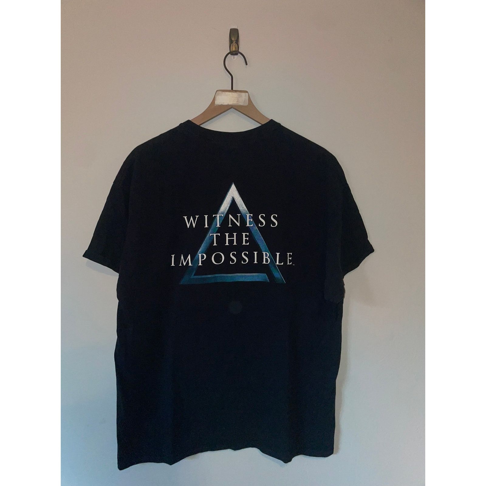 Gildan The Illusionists Shirt Witness The Impossible Black Tee Y2K Size US XL / EU 56 / 4 - 6 Thumbnail