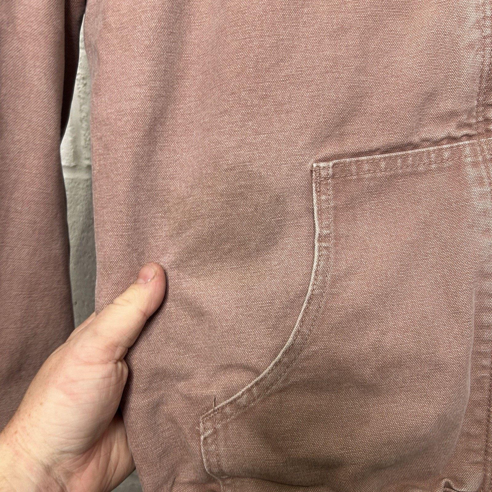 Carhartt Carhartt Hooded Active Jacket “Burlwood/Dusty Pink” WJ130 Size S / US 4 / IT 40 - 4 Thumbnail