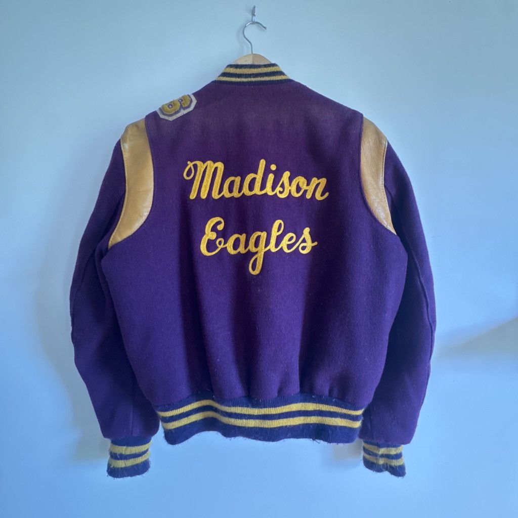 Delong vintage DeLong varsity jacket Size US L / EU 52-54 / 3 - 2 Thumbnail