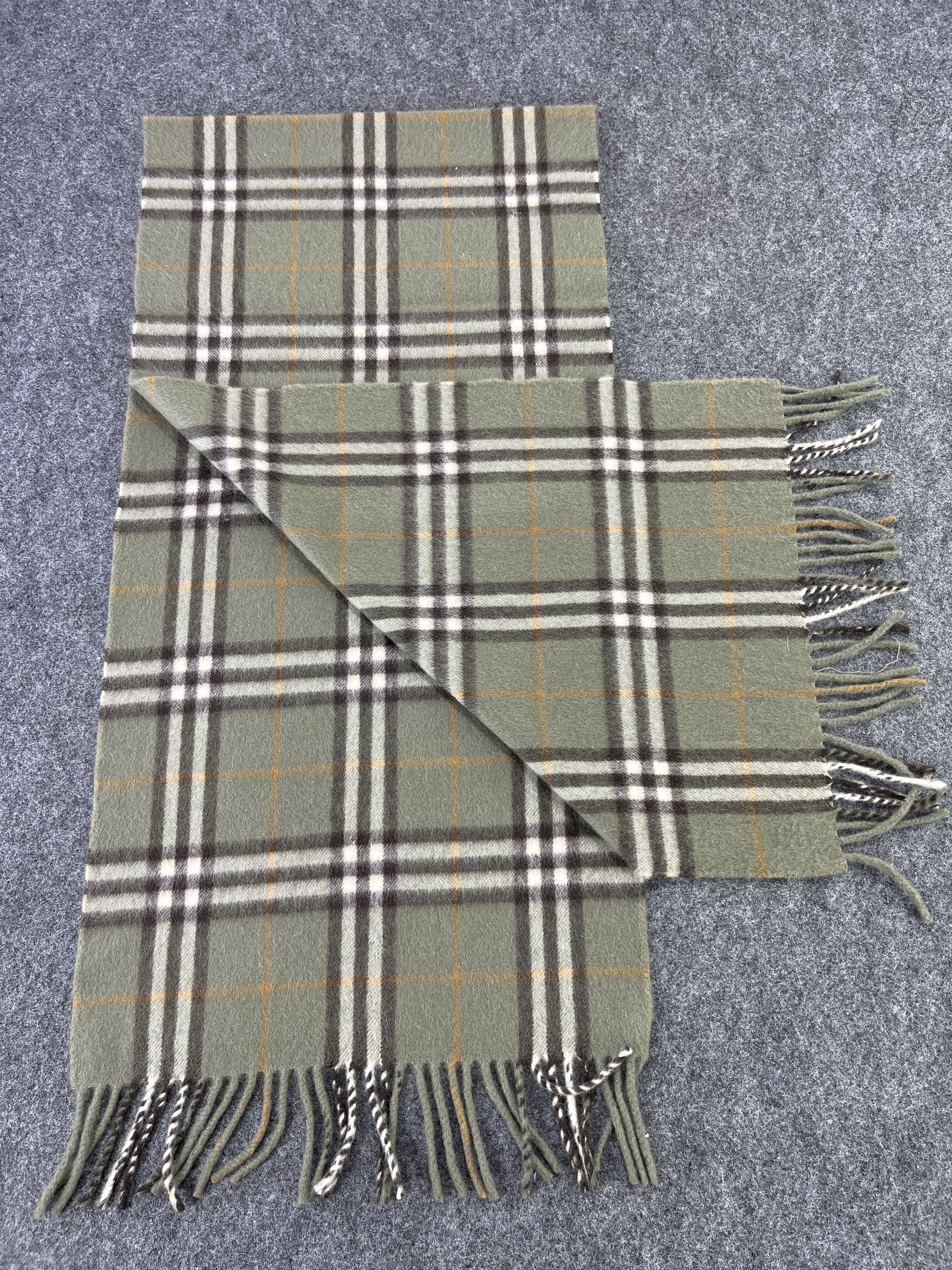 Burberry × Vintage Burberry Scarf / Muffler / Neckwear T213 Size ONE SIZE - 4 Thumbnail