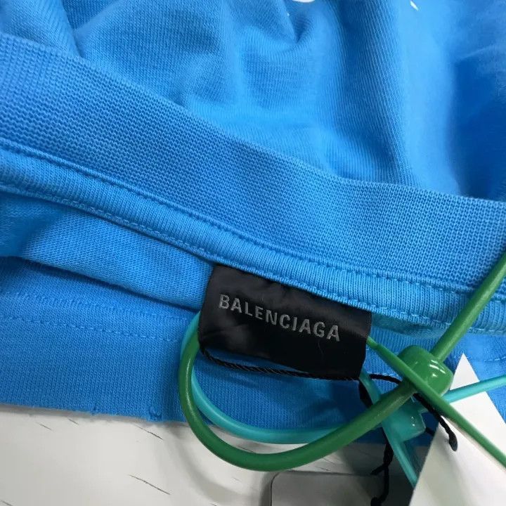 Balenciaga Balenciaga Balenciaga SS23 Logo Print Short Sleeve TShirt Size US M / EU 48-50 / 2 - 2 Thumbnail
