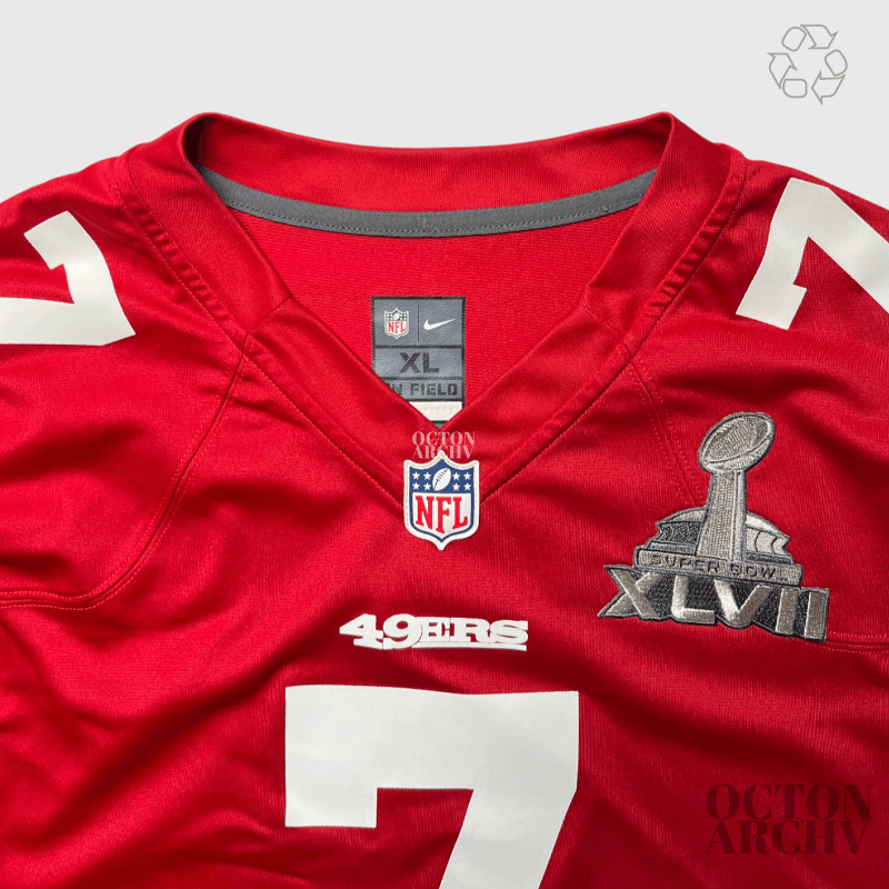 NFL × Nike San Francisco 49ers Super Bowl XLVII Kaepernick Jersey Size US XL / EU 56 / 4 - 3 Thumbnail