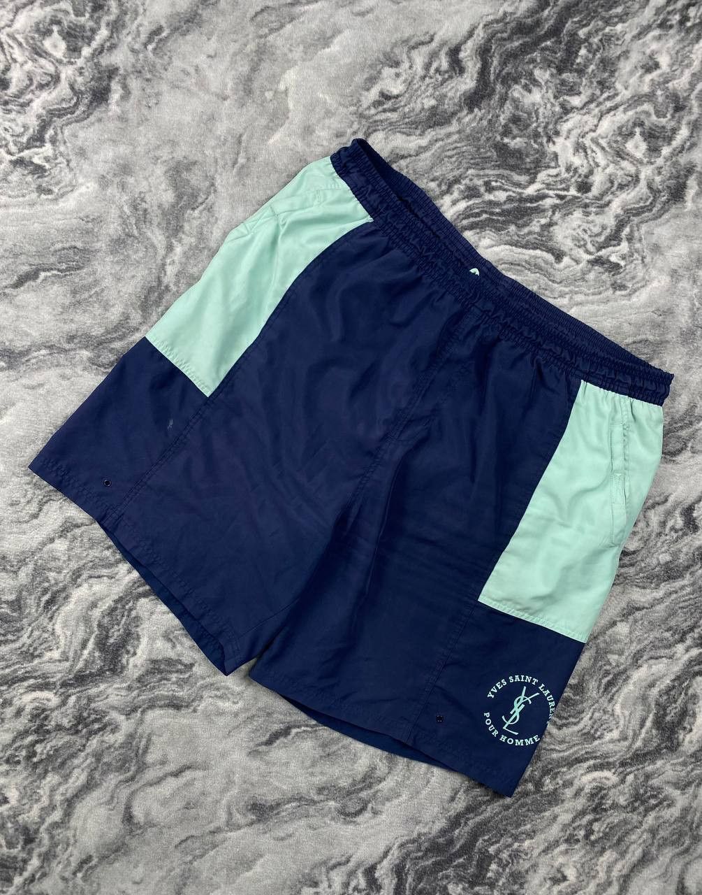Yves Saint Laurent Vintage Yves Saint Laurent Nylon Shorts Swim Size US 36 / EU 52 - 1 Thumbnail