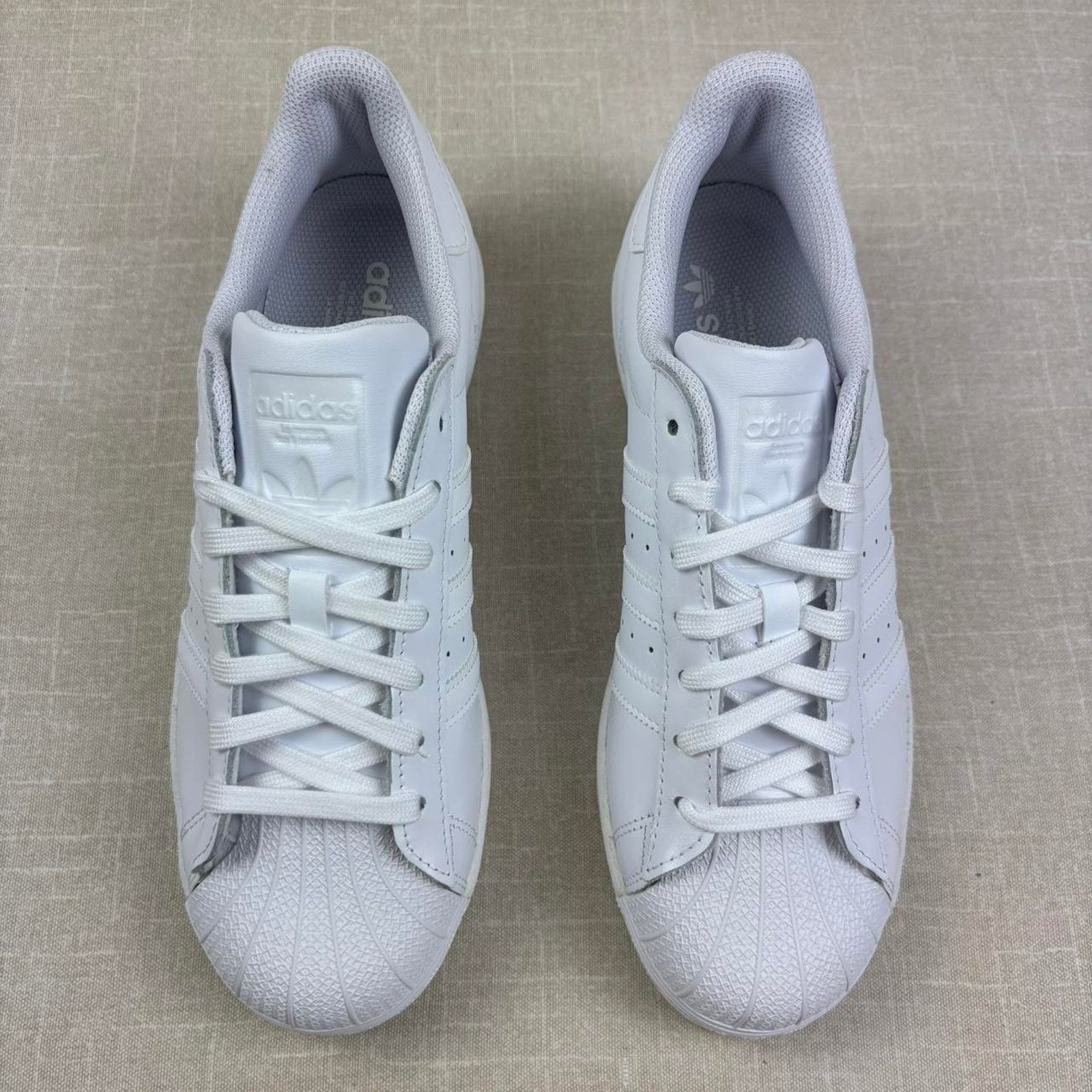 Adidas 🦷 Adidas Superstar “Triple White” 9.5W Size US 9.5 / IT 39.5 - 3 Thumbnail