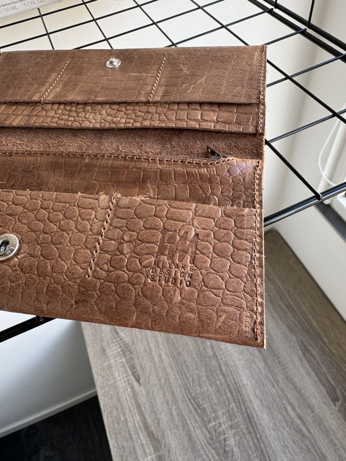 Issey Miyake × Vintage Vintage Issey Miyake IM Products Bifold Long Wallet Size ONE SIZE - 7 Thumbnail