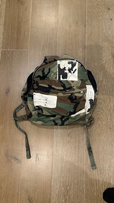 Enfants Riches Deprimes ERD Camo patchwork assemblage backpack | Grailed