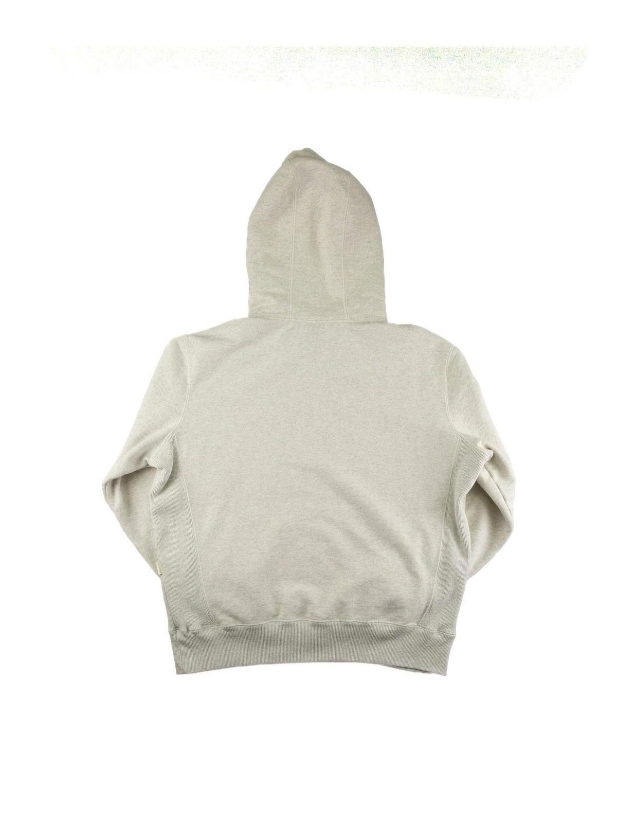 Aime Leon Dore Aimé Leon Dore Mens Tonal Logo Oatmeal Hoodie Small Grey Size US S / EU 44-46 / 1 - 6 Thumbnail