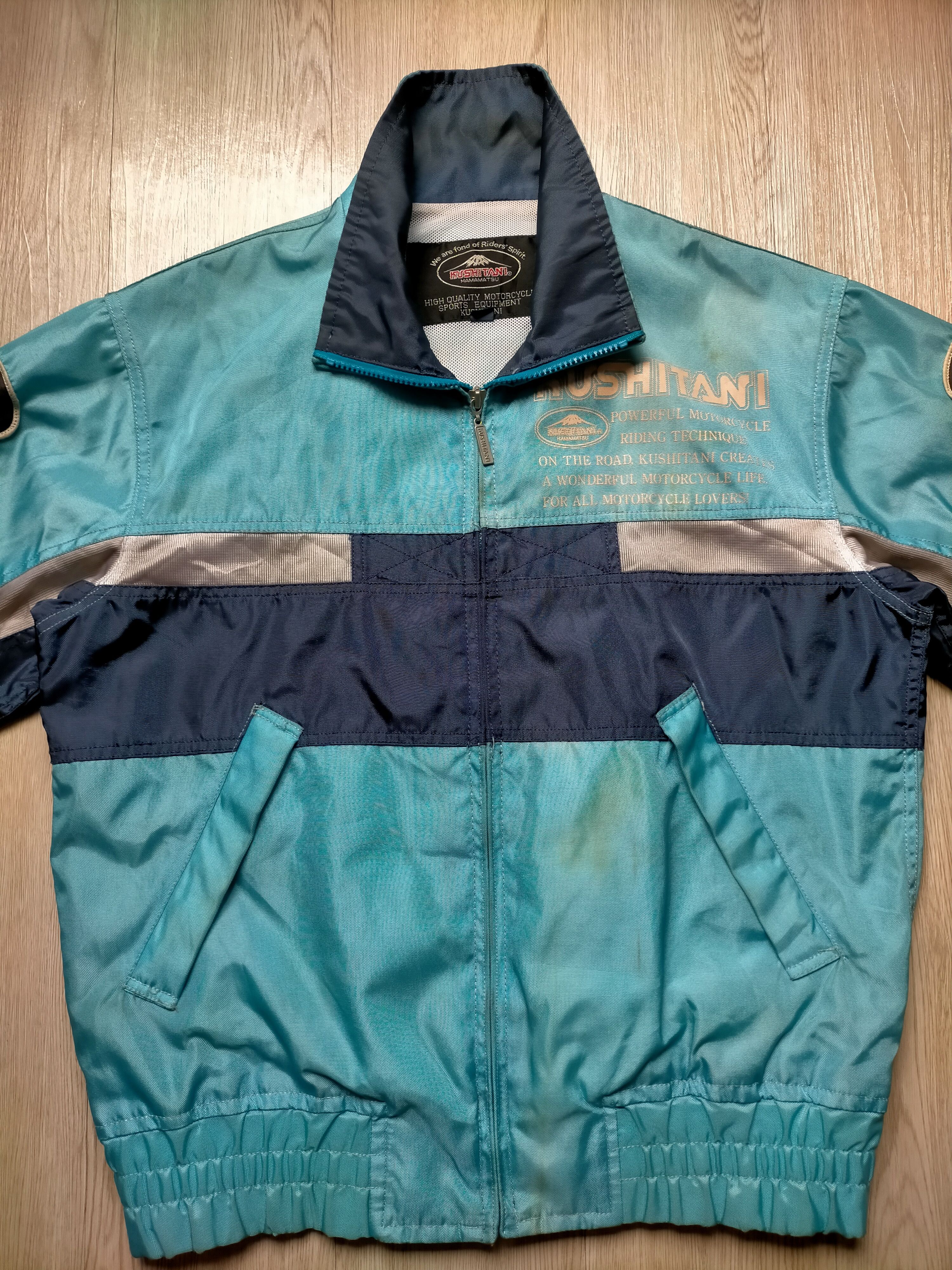 Yamaha Vintage Kushitani Motorsport Nylon Jacket Size US L / EU 52-54 / 3 - 6 Thumbnail