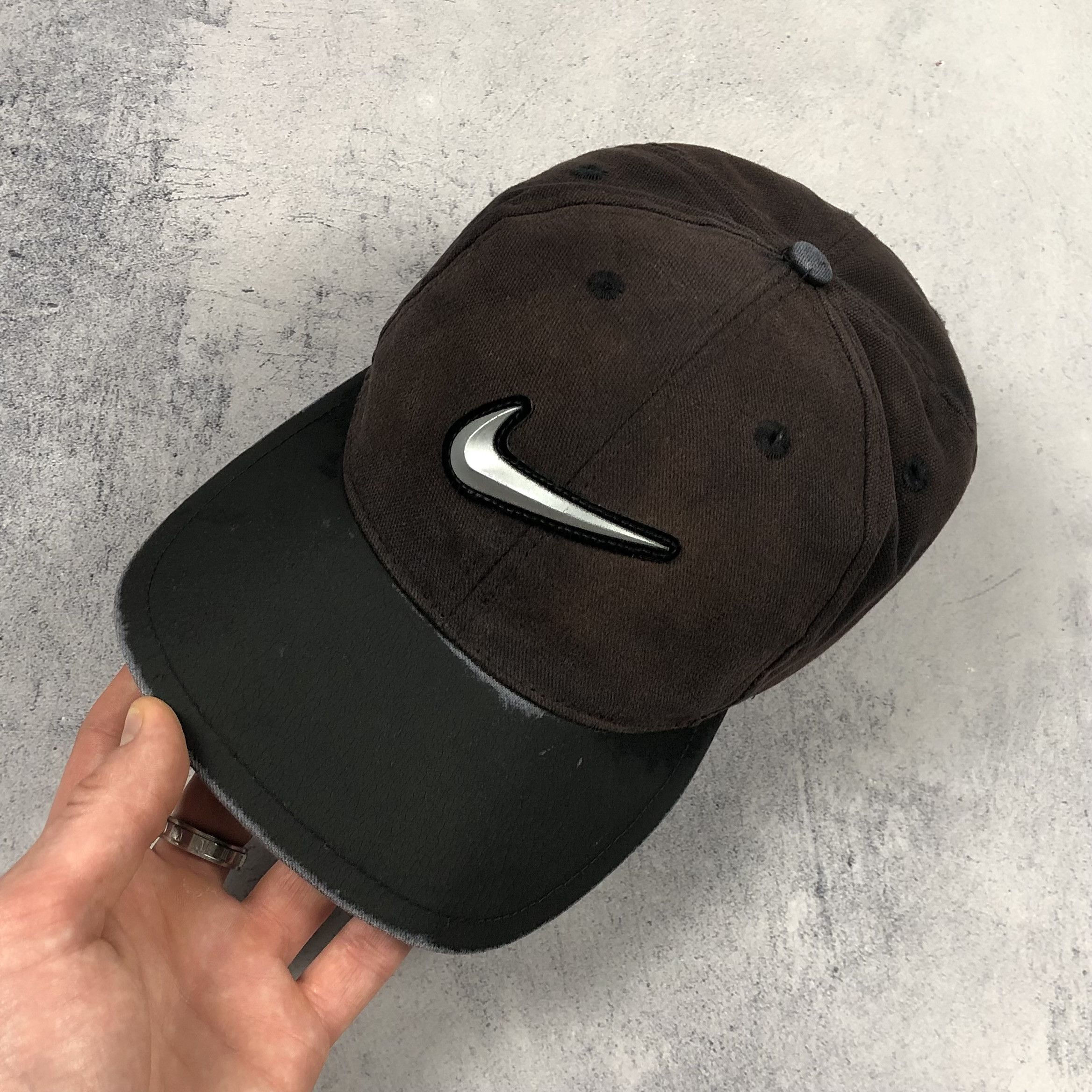 Nike 90s Nike Volume Swoosh Faded Cap Size ONE SIZE - 3 Thumbnail