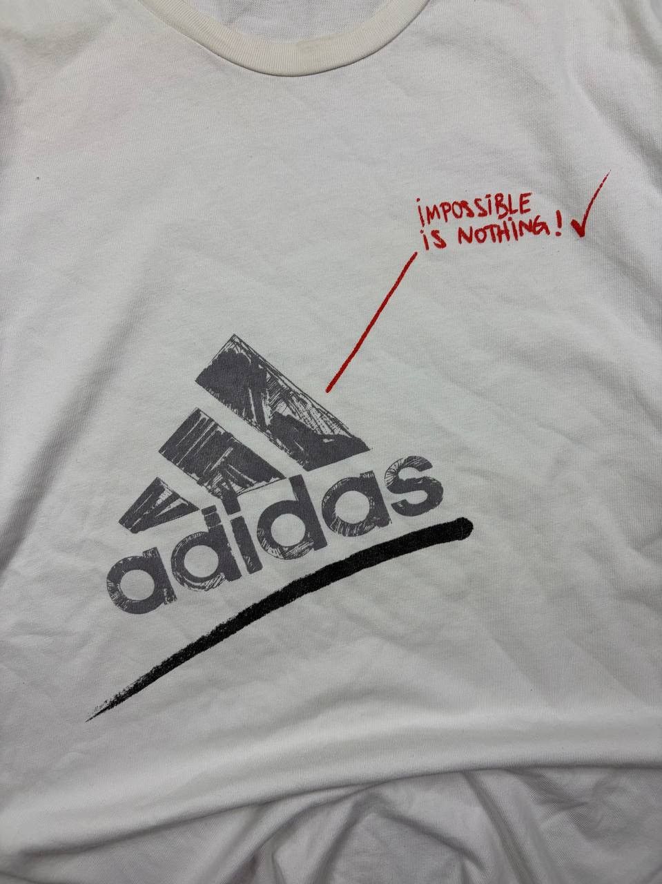 Adidas 00’s ADIDAS VINTAGE Y2K TEE RARE Size US XL / EU 56 / 4 - 2 Thumbnail