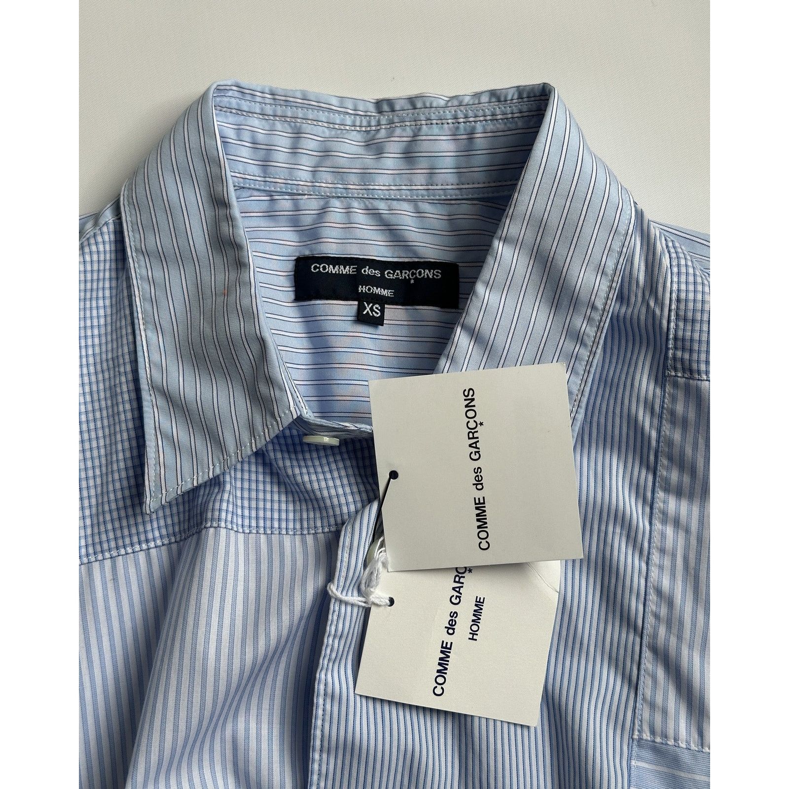 Comme des Garcons Comme des Garcons Homme Patchwork SS Button Up Shirt Size US XS / EU 42 / 0 - 5 Thumbnail