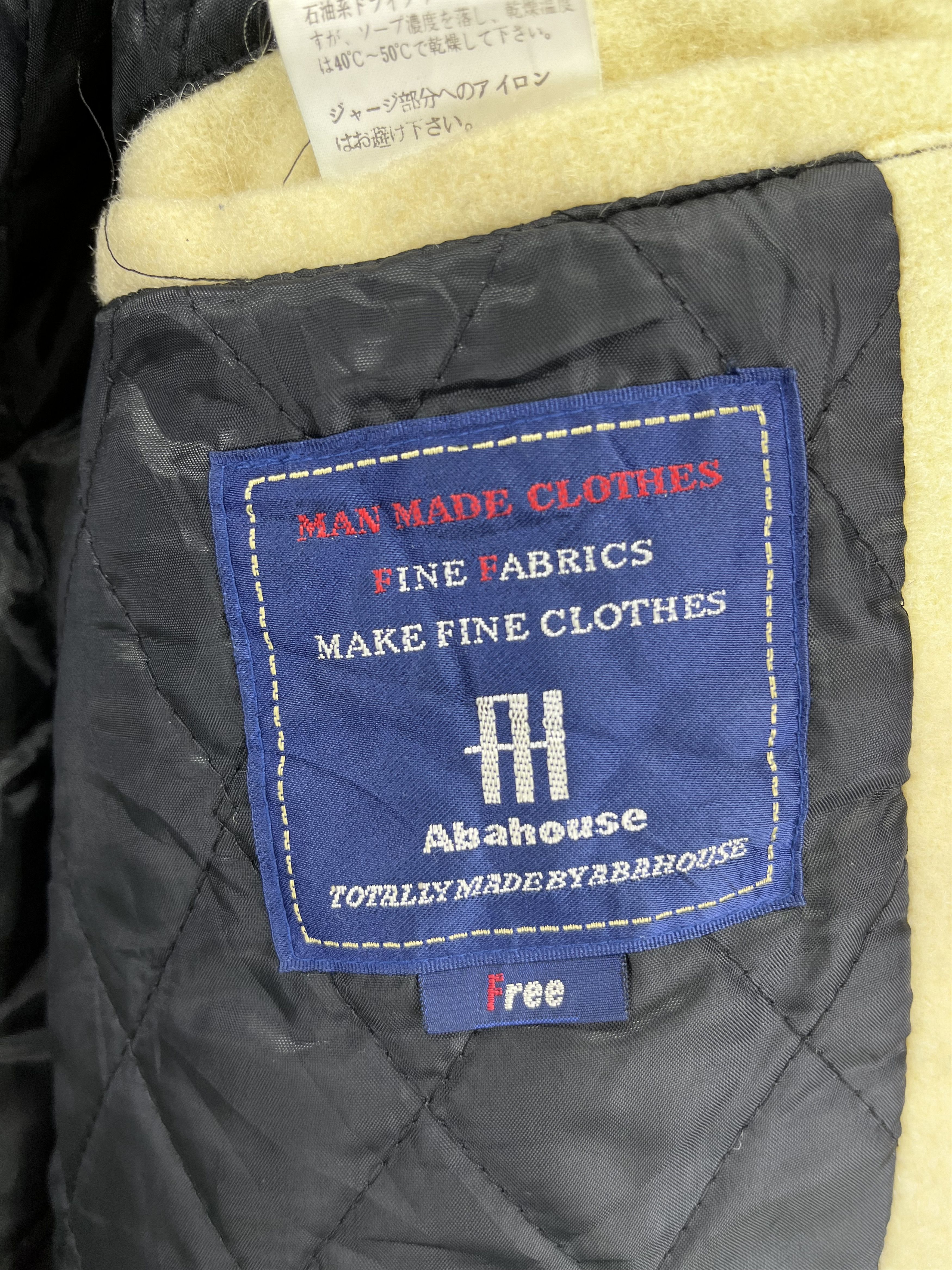 Japanese Brand Vintage Abahouse Rare Design Wool Varsity Jacket Size US M / EU 48-50 / 2 - 12 Thumbnail