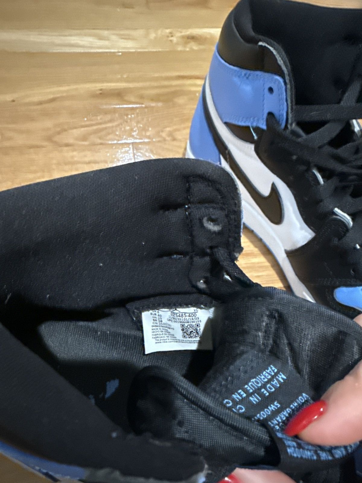 Nike Nike High Top / Jordan 1 Retro High OG Size US 7 / IT 37 - 2 Thumbnail