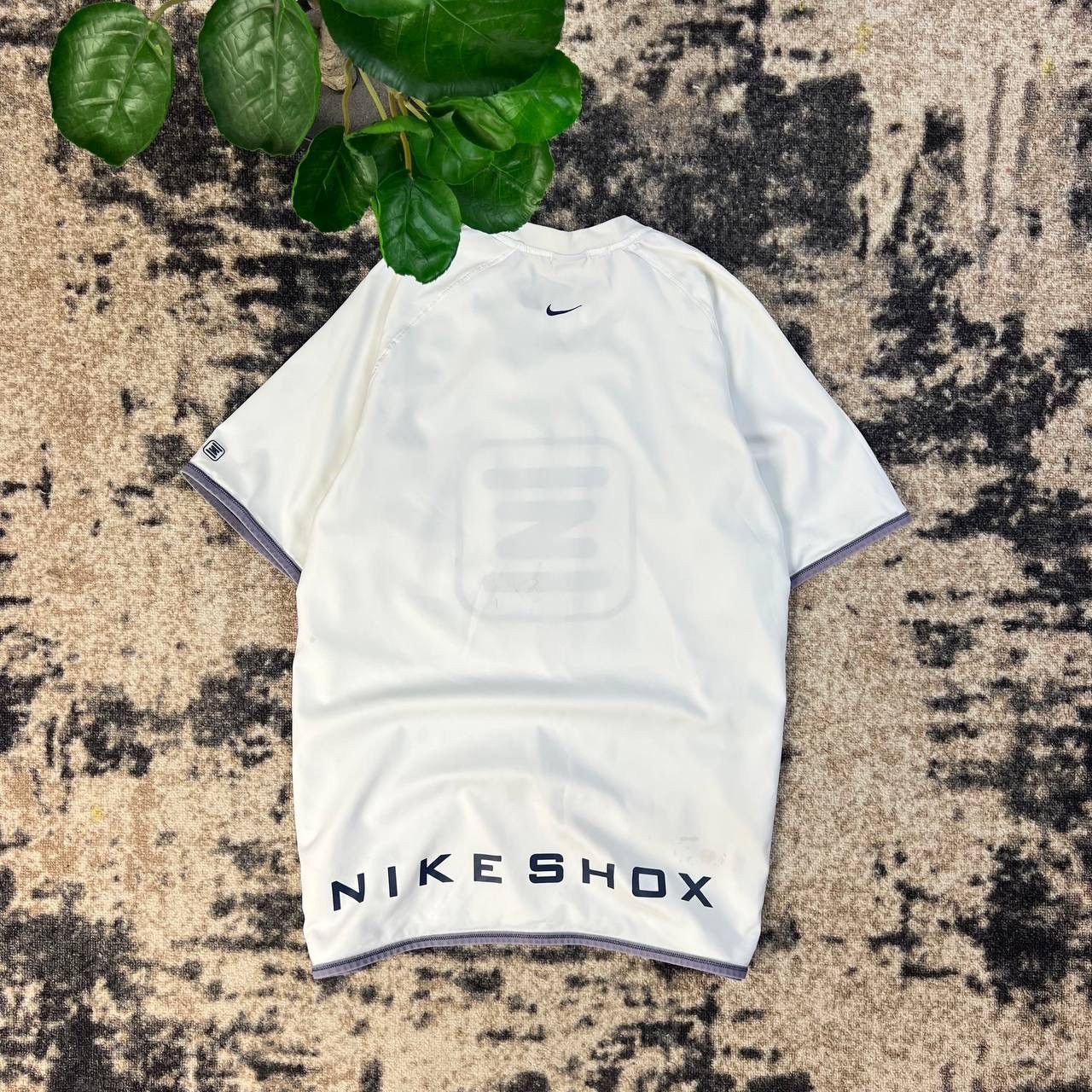 Nike Nike Shox Vintage Y2K Two-Sides Big Logo Drill T-Shirt Size US L / EU 52-54 / 3 - 2 Thumbnail