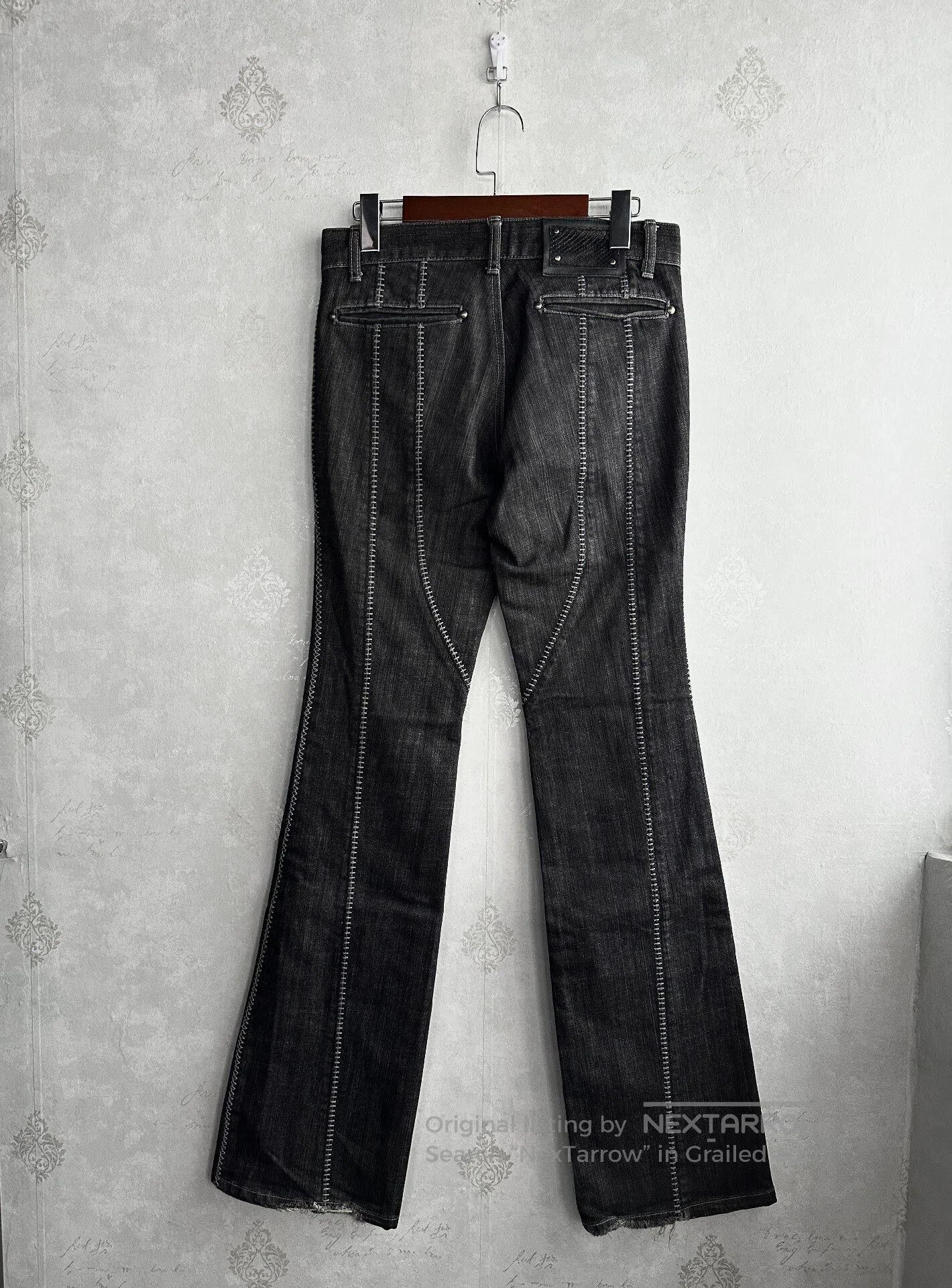 5351 POUR LES HOMMES 5351pour homme Stereoscopic stitching pants| Size US 32 / EU 48 - 3 Thumbnail