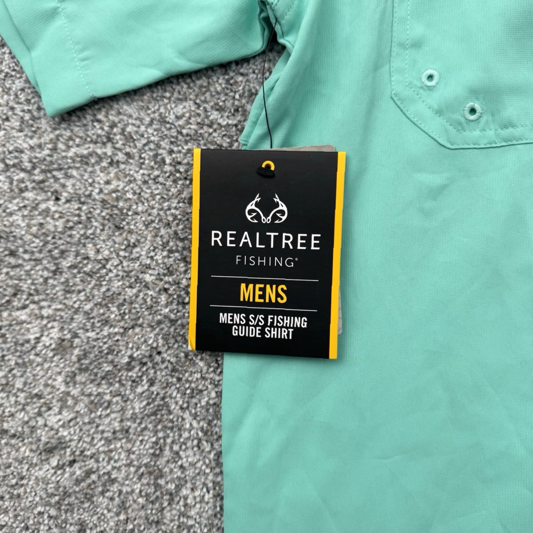 Realtree Realtree Fishing Shirt Mens Small Gorpcore Outdoor Hiking Camping Utility Vented Size US S / EU 44-46 / 1 - 2 Thumbnail