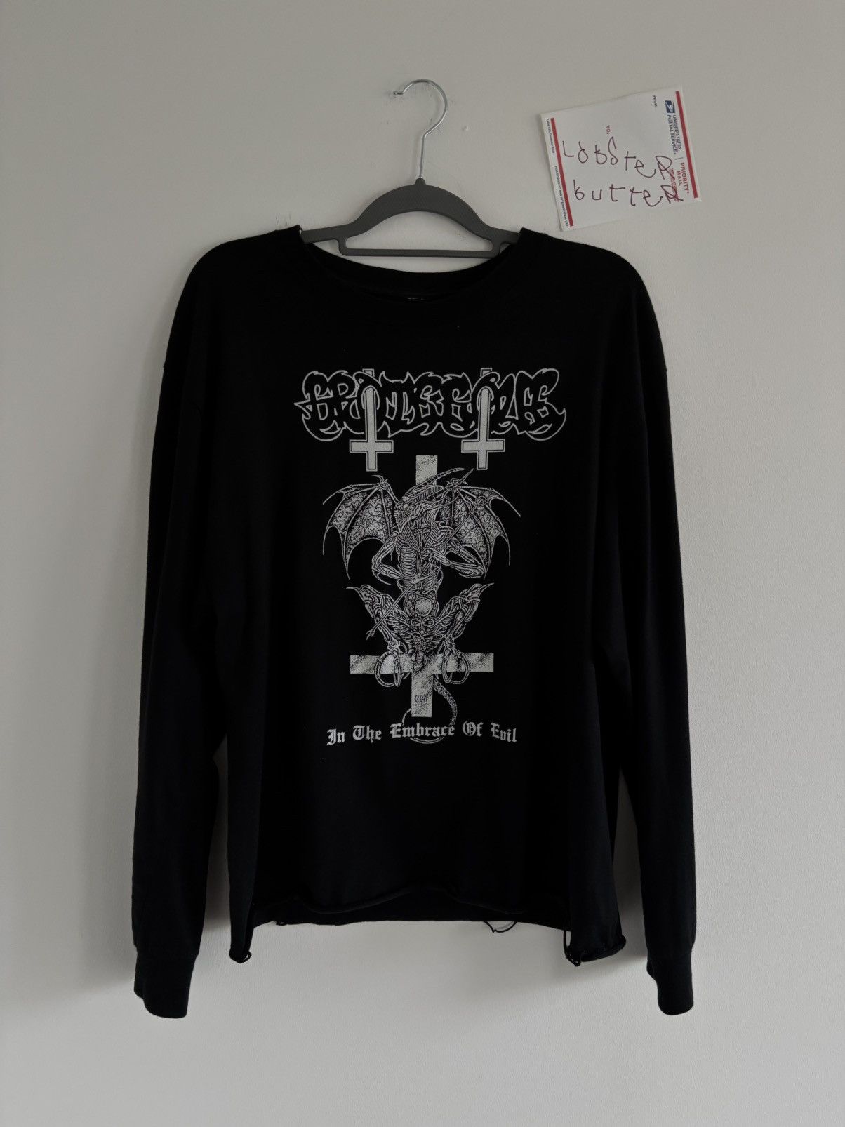 Band Tees vintage grotesque band shirt long sleeve Size US M / EU 48-50 / 2 - 1 Thumbnail