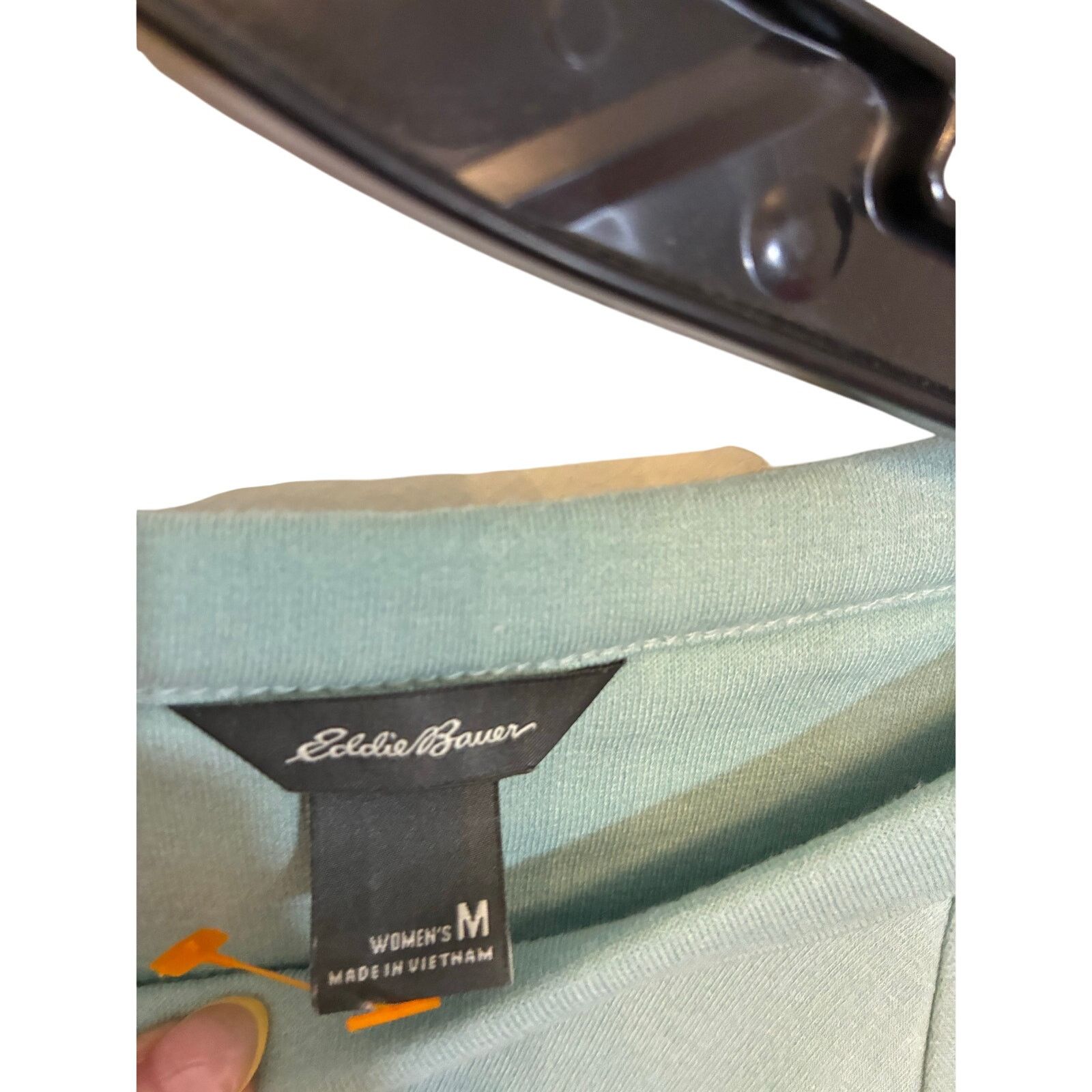 Eddie Bauer Eddie Bauer Lightweight Sweatshirt Women M Green Stretchy Size M / US 6-8 / IT 42-44 - 2 Thumbnail