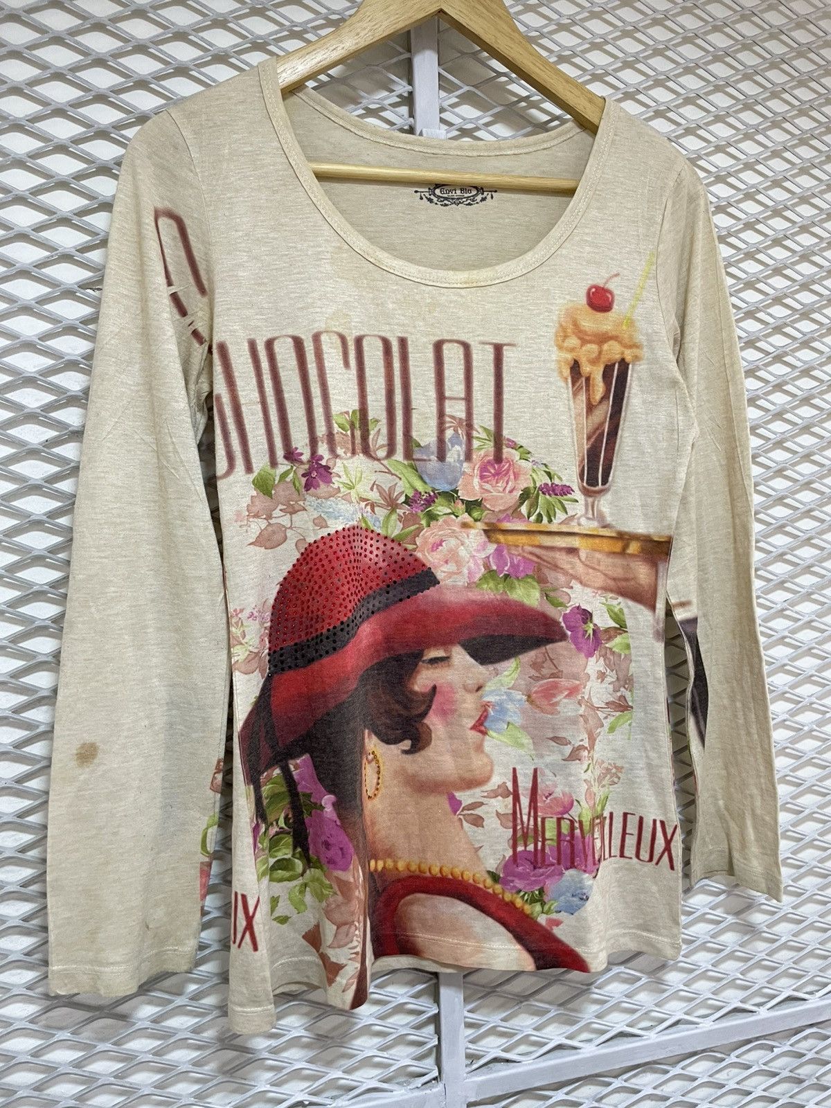 Hysteric Glamour ENVI BLU JEAN PAUL GAULTIER STYLE LONG SLEEVE Size US M / EU 48-50 / 2 - 2 Thumbnail