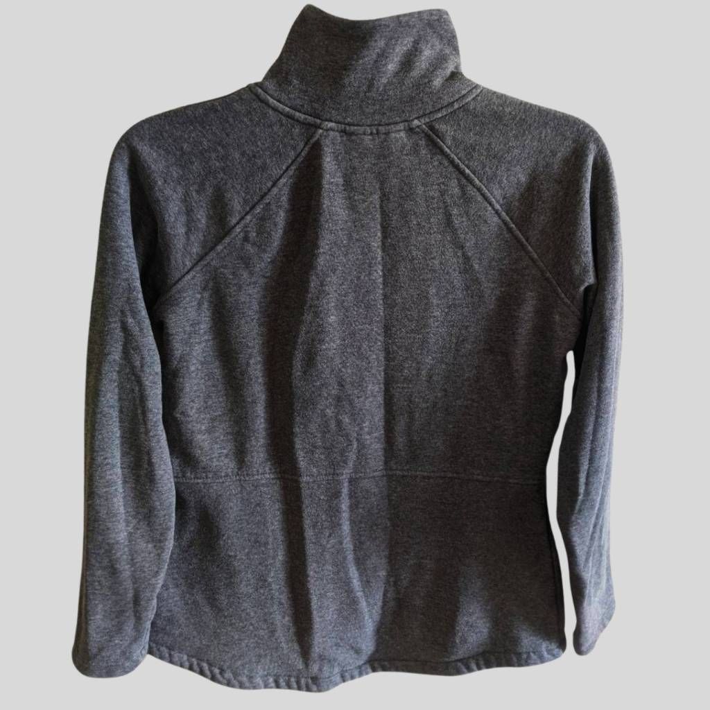 SKECHERS Skechers Women’s Small Gray Fleece Jacket Full Zip Lightweight Casual Outdoor Size S / US 4 / IT 40 - 2 Thumbnail