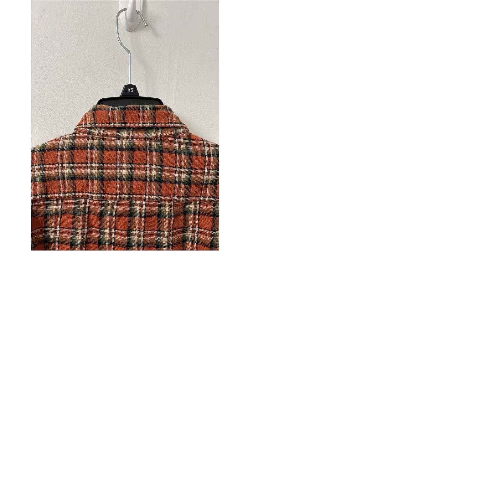 Pendleton VINTAGE Pendleton Shirt Mens L Orange Plaid Button-Down Flannel Pockets Long Sleeve Size US L / EU 52-54 / 3 - 9 Thumbnail