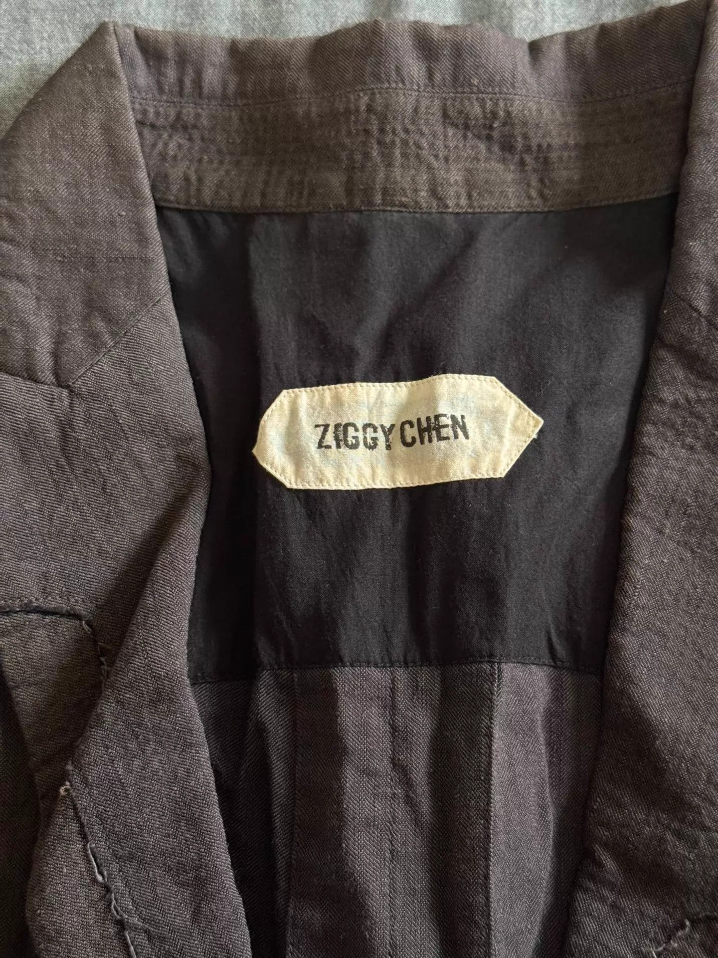 Ziggy Chen Ziggy Chen 15SS Double Sleeve No Shoulder Line Jacket 48 Size US M / EU 48-50 / 2 - 3 Thumbnail