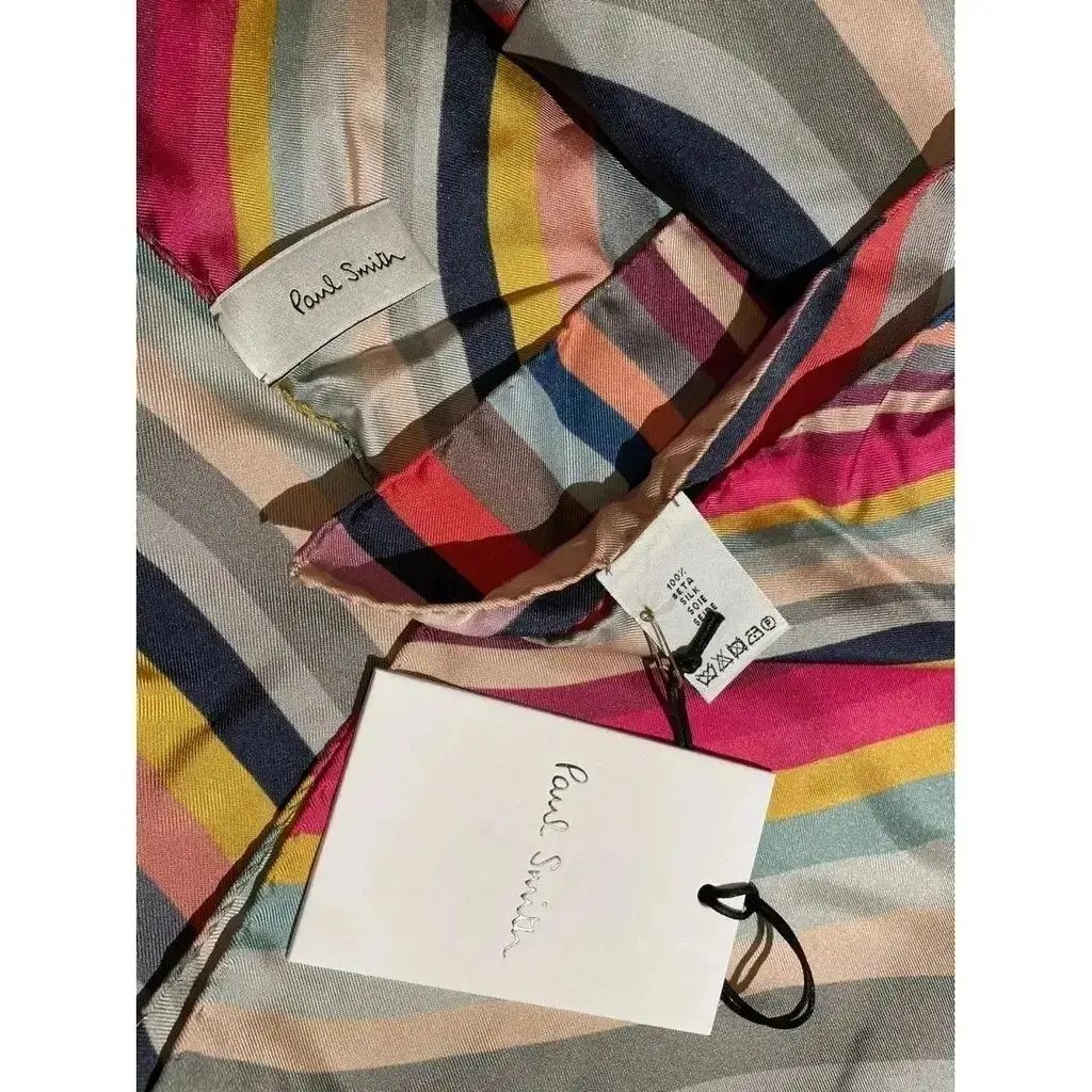 Paul Smith Silk scarf, Paul Smith Size ONE SIZE - 3 Thumbnail