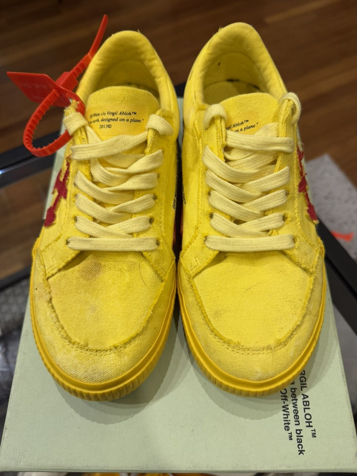 Off-White Off-White Low Top Sneakers Size US 6 / IT 36 - 4 Thumbnail