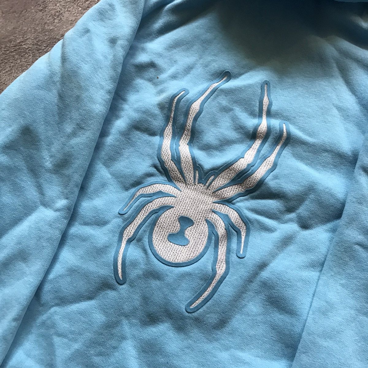Vintage Vintage Spyder Y2K Hoodie Sun Faded Streetwear Skate Baggy S Size S / US 4 / IT 40 - 6 Thumbnail