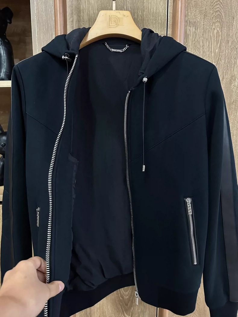 Versace Versace Black casual hoodie jacket Size US XS / EU 42 / 0 - 3 Thumbnail