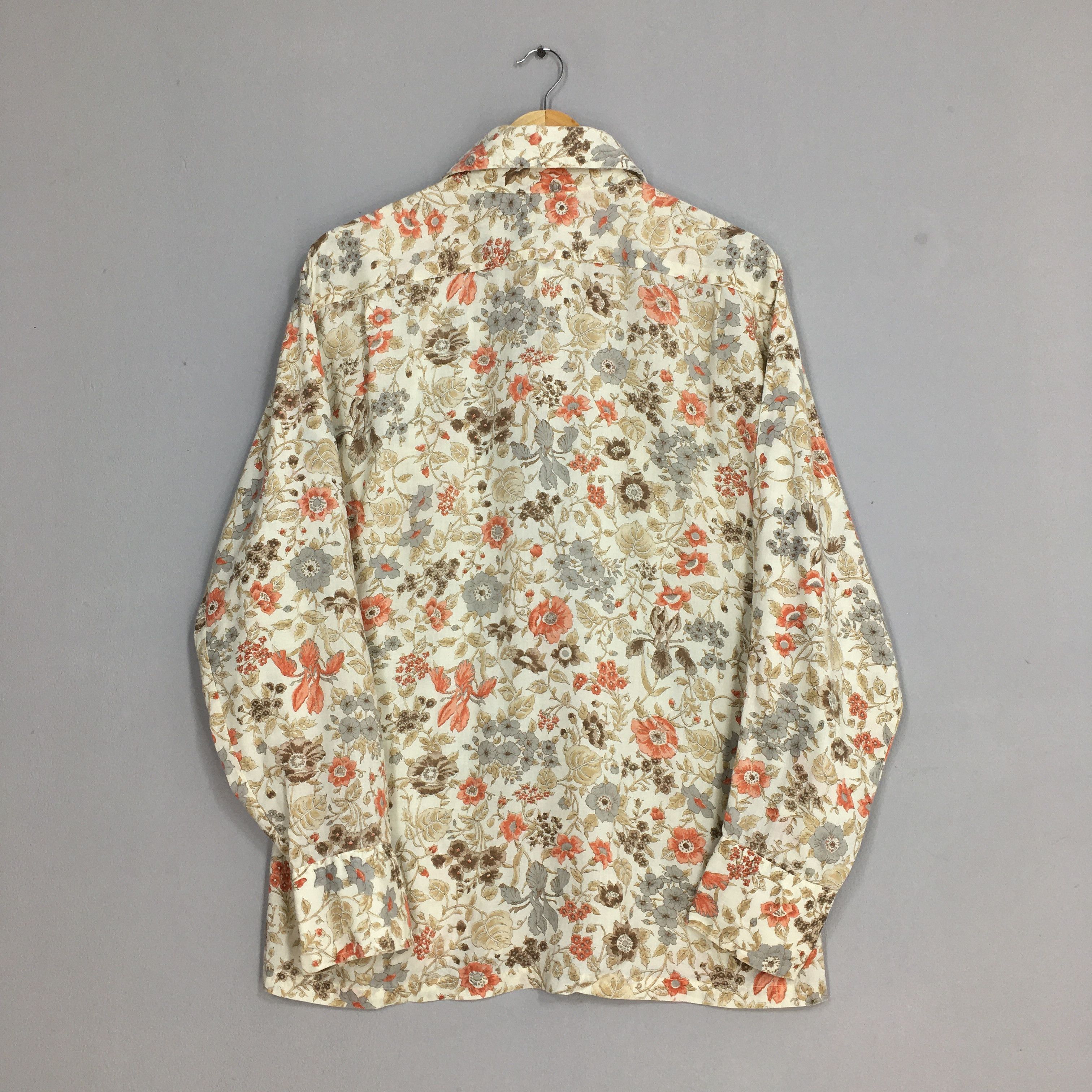 Vintage Vintage Floral Casual Wear Aloha Tropical Shirt Large Size US L / EU 52-54 / 3 - 8 Thumbnail