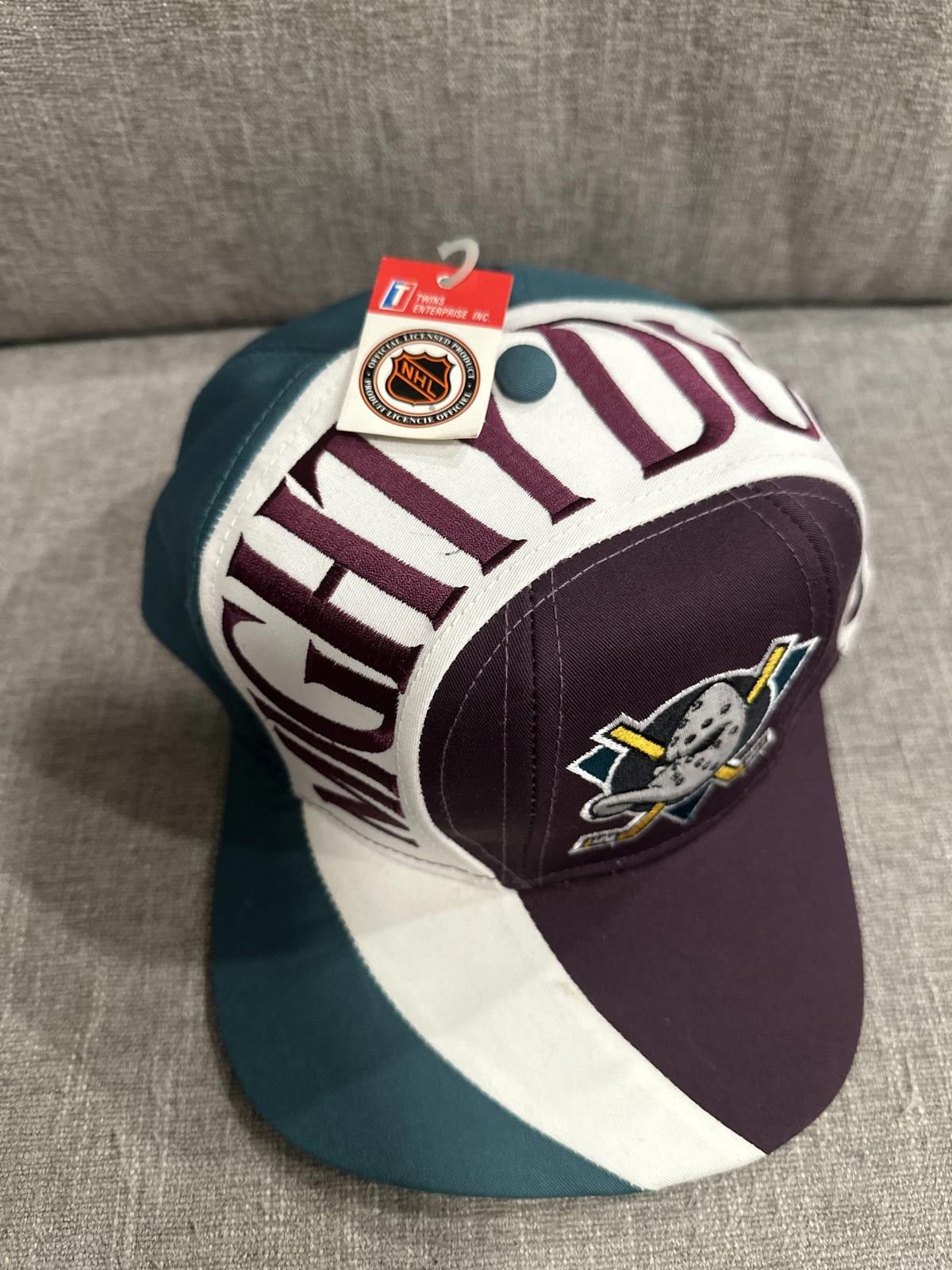 Designer Mighty Ducks 90’s SnapBack Vintage Hat Size ONE SIZE - 2 Thumbnail