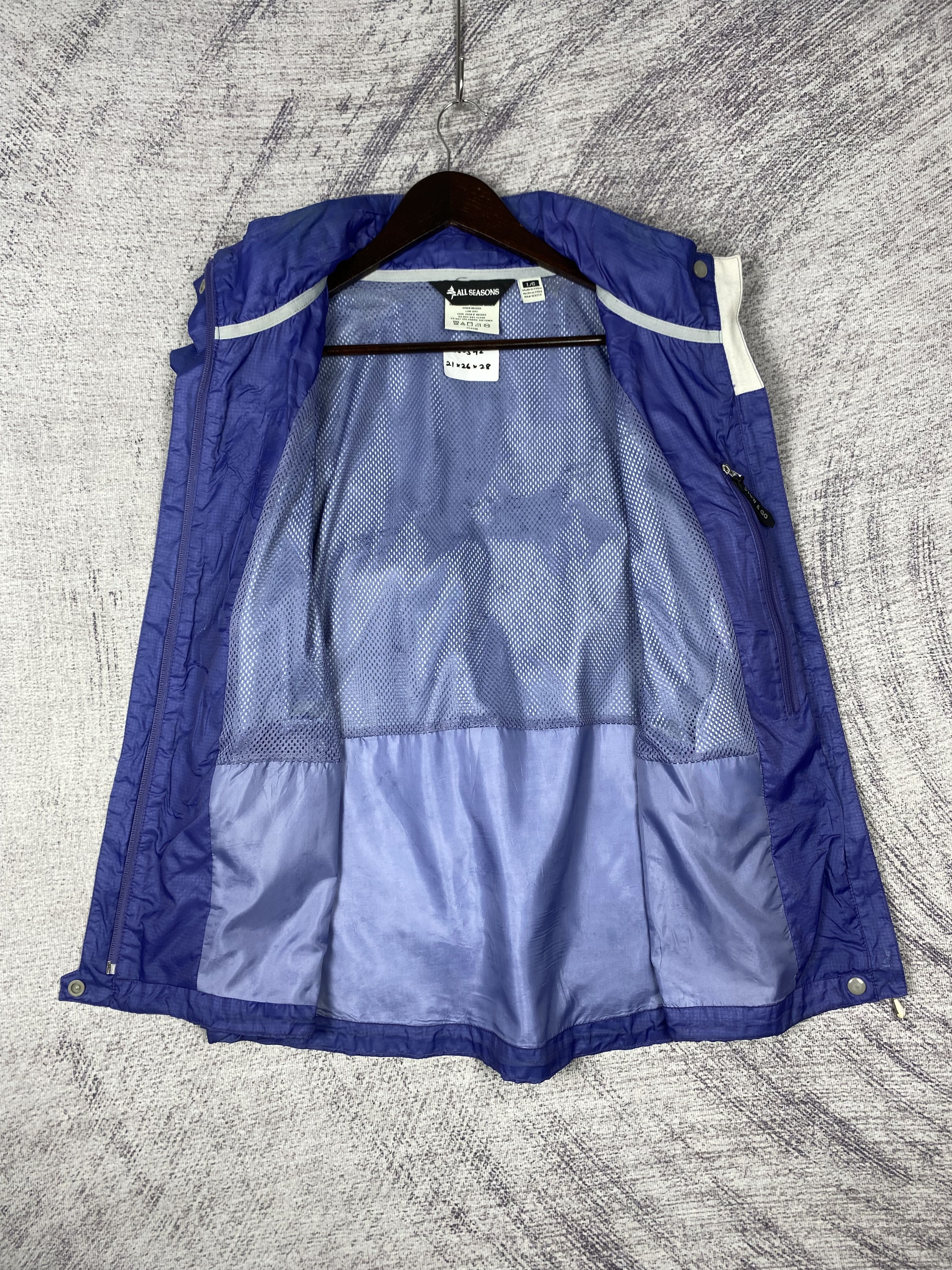 Japanese Brand Vintage All Season Light Jacket Size US L / EU 52-54 / 3 - 7 Thumbnail