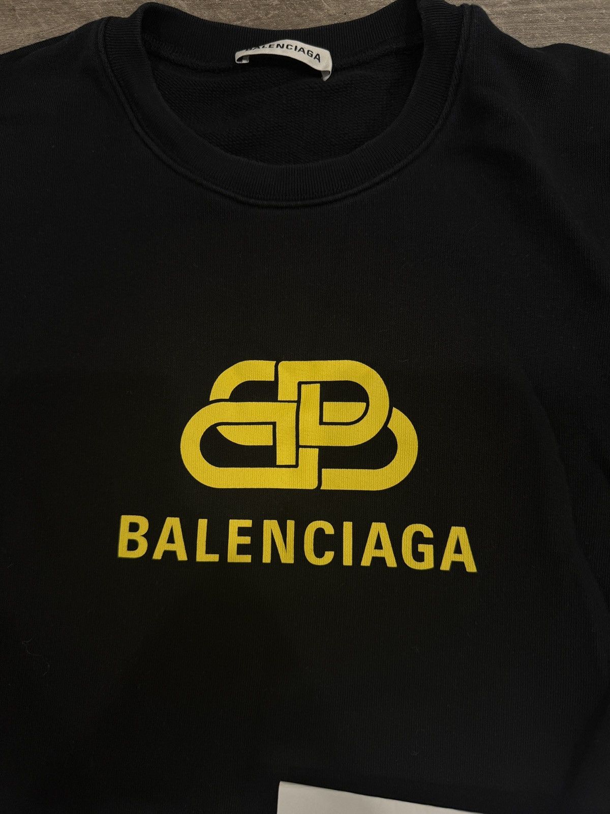 Balenciaga Balenciaga BB Interlocked Logo Crewneck Size US M / EU 48-50 / 2 - 2 Thumbnail