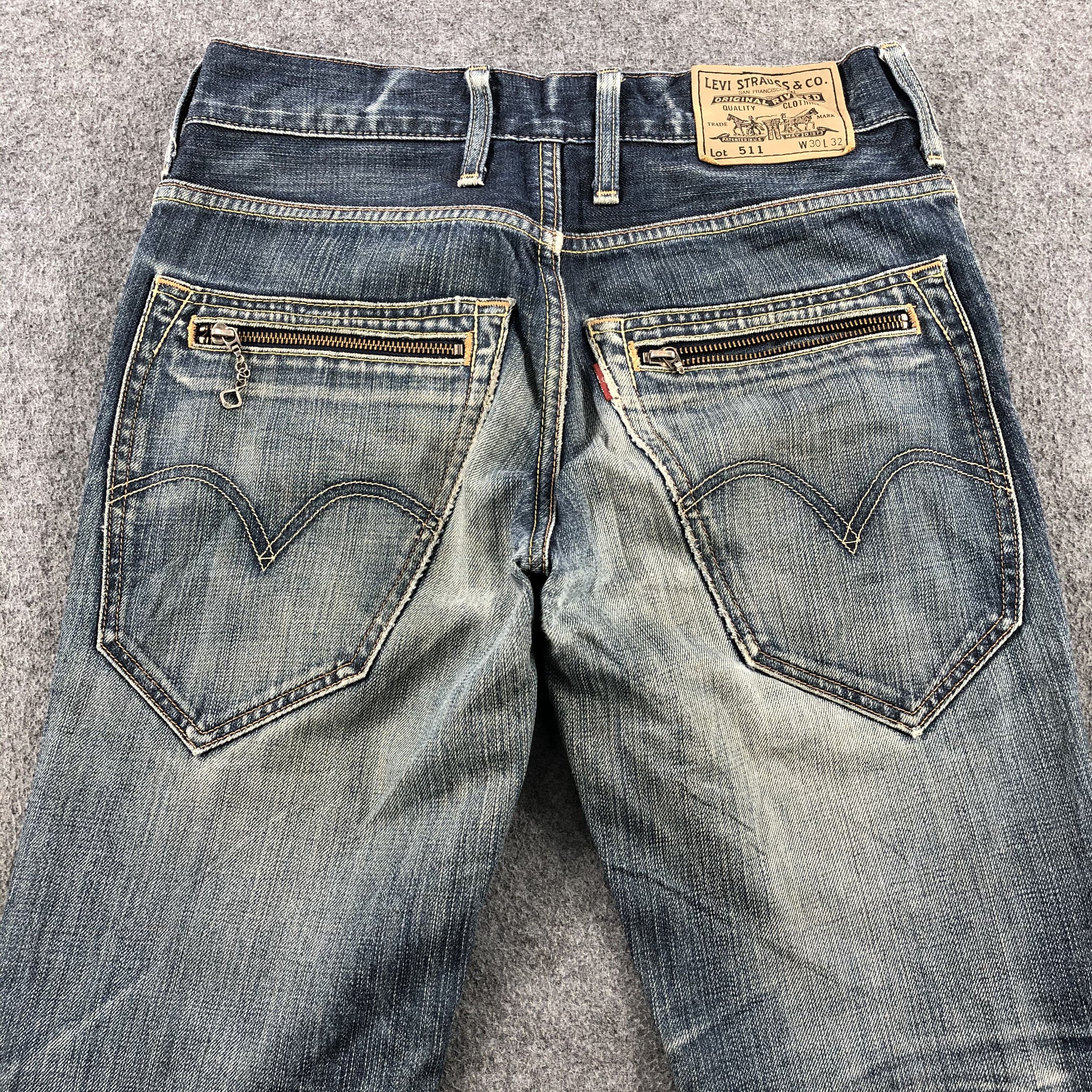 Levi's × Vintage 90s Vintage Levis 511 Earth Tone Jeans-JM2051 Size US 31 - 4 Thumbnail