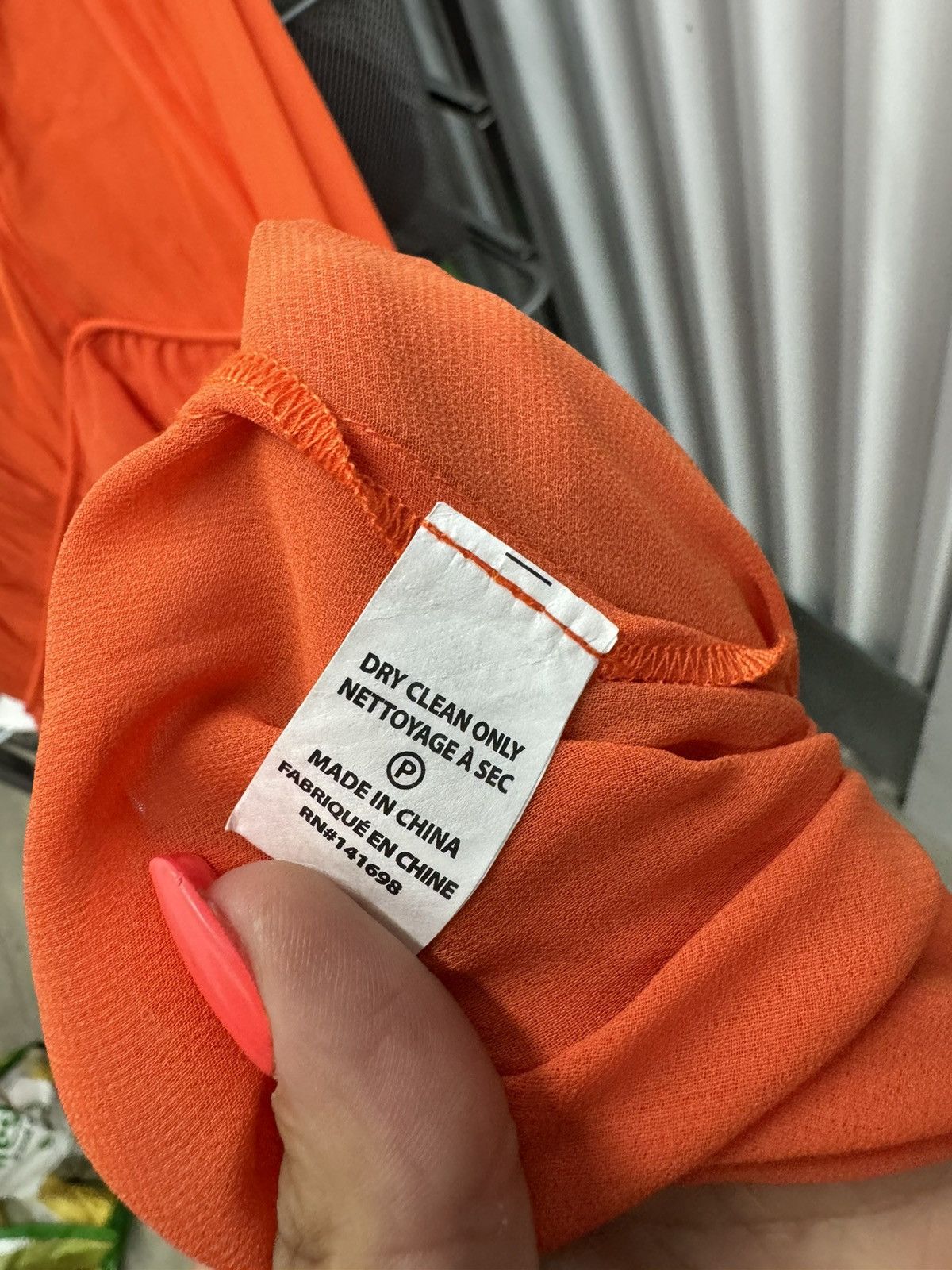 Ramy Brook Ramy Brook Orange Dress Size 0 Size XS / US 0-2 / IT 36-38 - 3 Thumbnail
