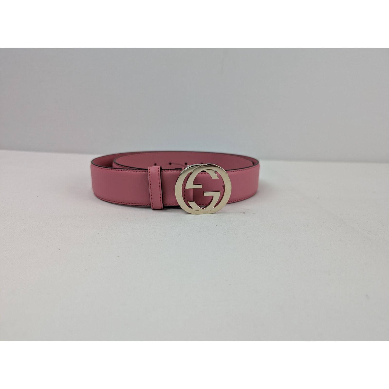 Gucci o1rshd1 Size: 90cm / Moon Belt in Glossy Pink Size ONE SIZE - 1 Thumbnail