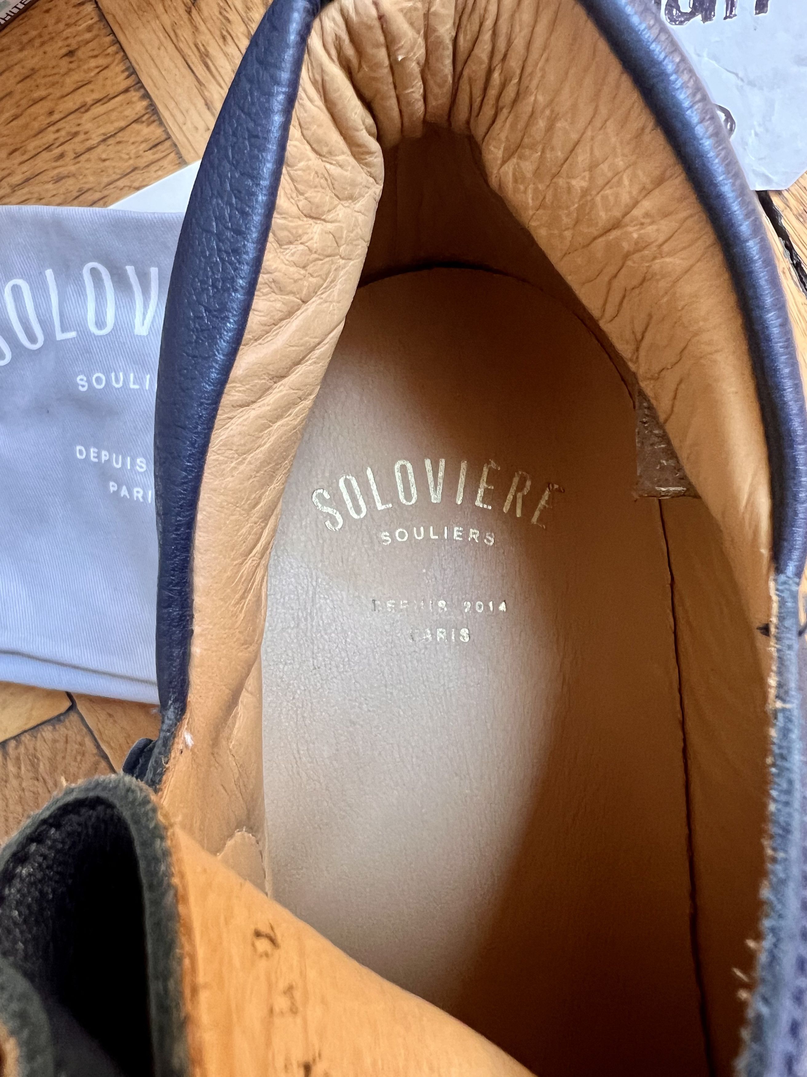 Jacques Soloviere × Saint Laurent Paris Calf leather Rodolphe sneaker Size US 9 / EU 42 - 11 Thumbnail