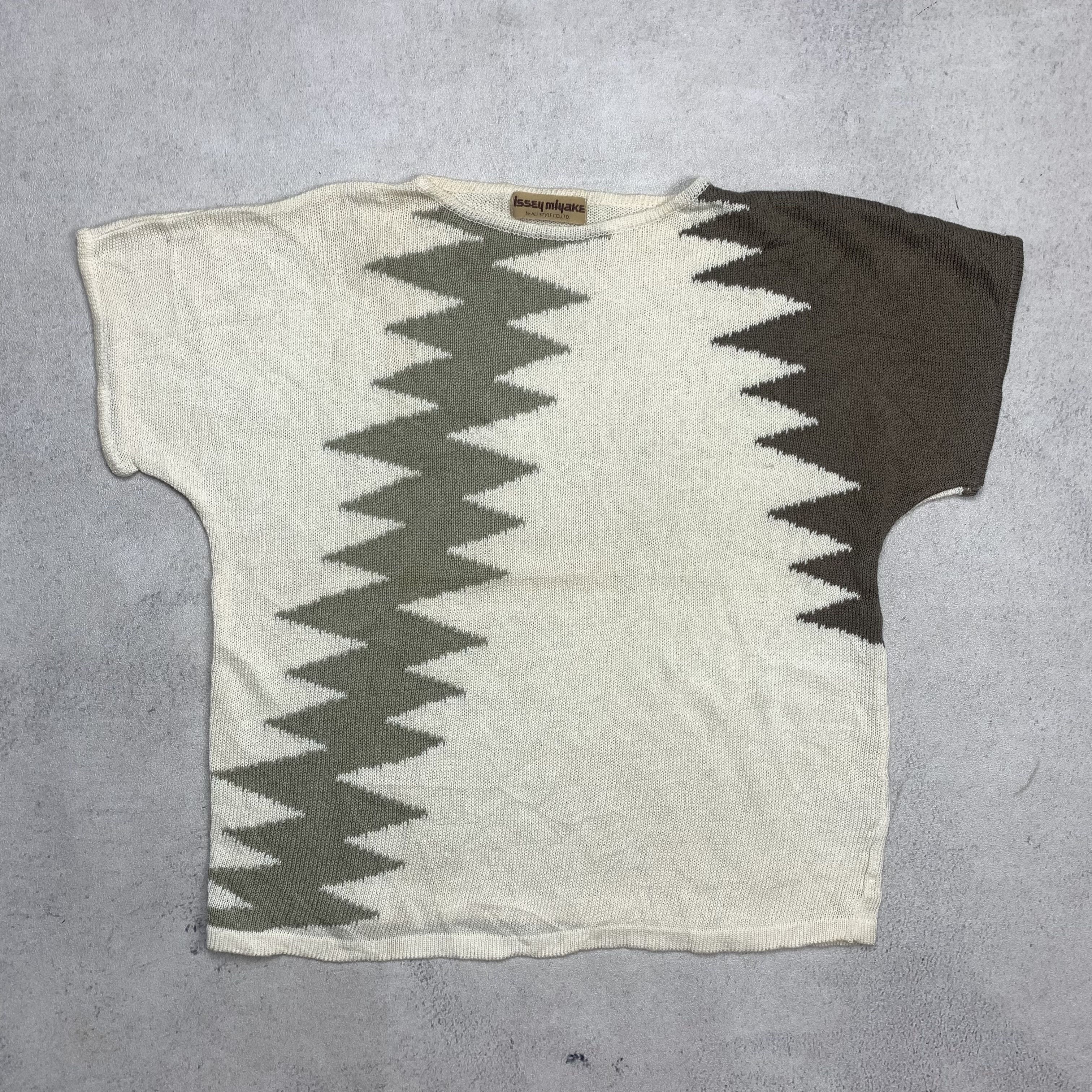 Issey Miyake Issey Miyake Knit Tshirt Size US S / EU 44-46 / 1 - 1 Thumbnail