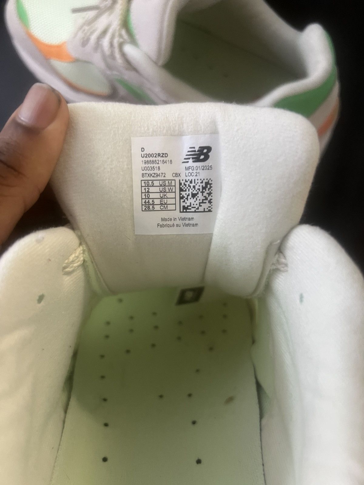 New Balance New balance 2002r linen green apple Size US 10.5 / EU 43-44 - 12 Thumbnail