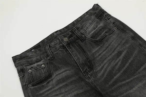 Japanese Brand Punk retro washed gradient men's distressed jeans y2k Size US 34 / EU 50 - 3 Thumbnail