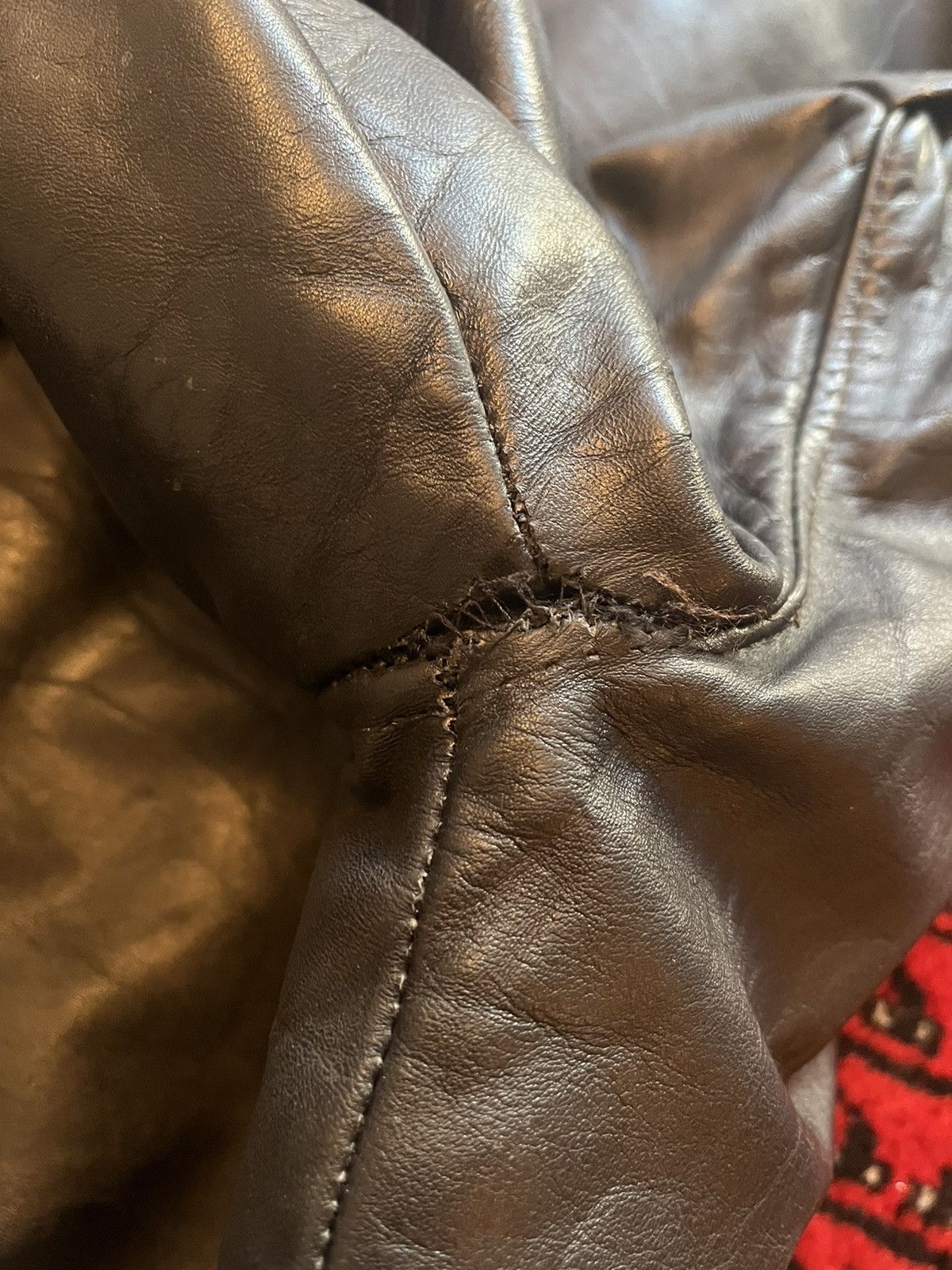 Vintage Vintage 50’s cropped leather moto biker jacket Size US S / EU 44-46 / 1 - 12 Thumbnail
