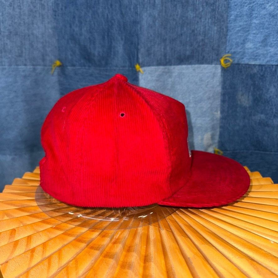 Vintage OSFA - Vintage Y2K Michelson embroider yupoong corduroy hat Size ONE SIZE - 4 Thumbnail
