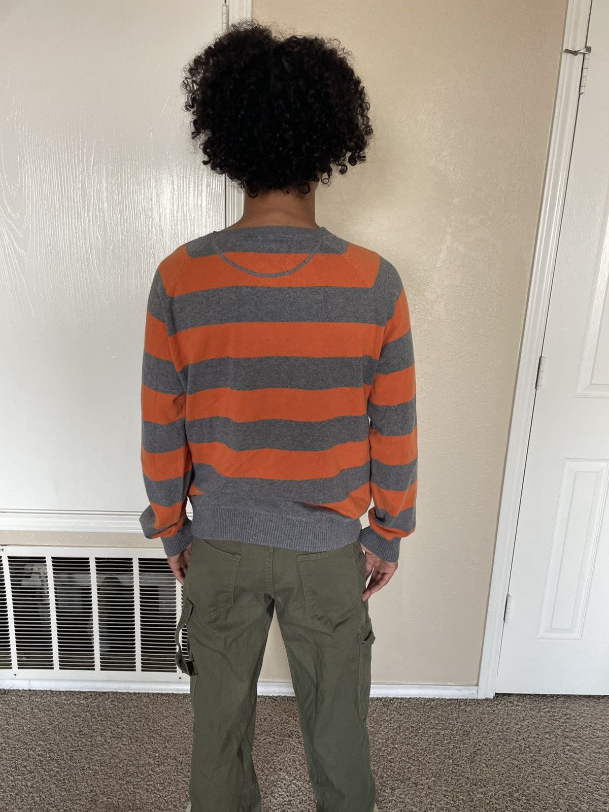 Vintage Derby Striped Cotton Crewneck sweater Size US L / EU 52-54 / 3 - 4 Thumbnail