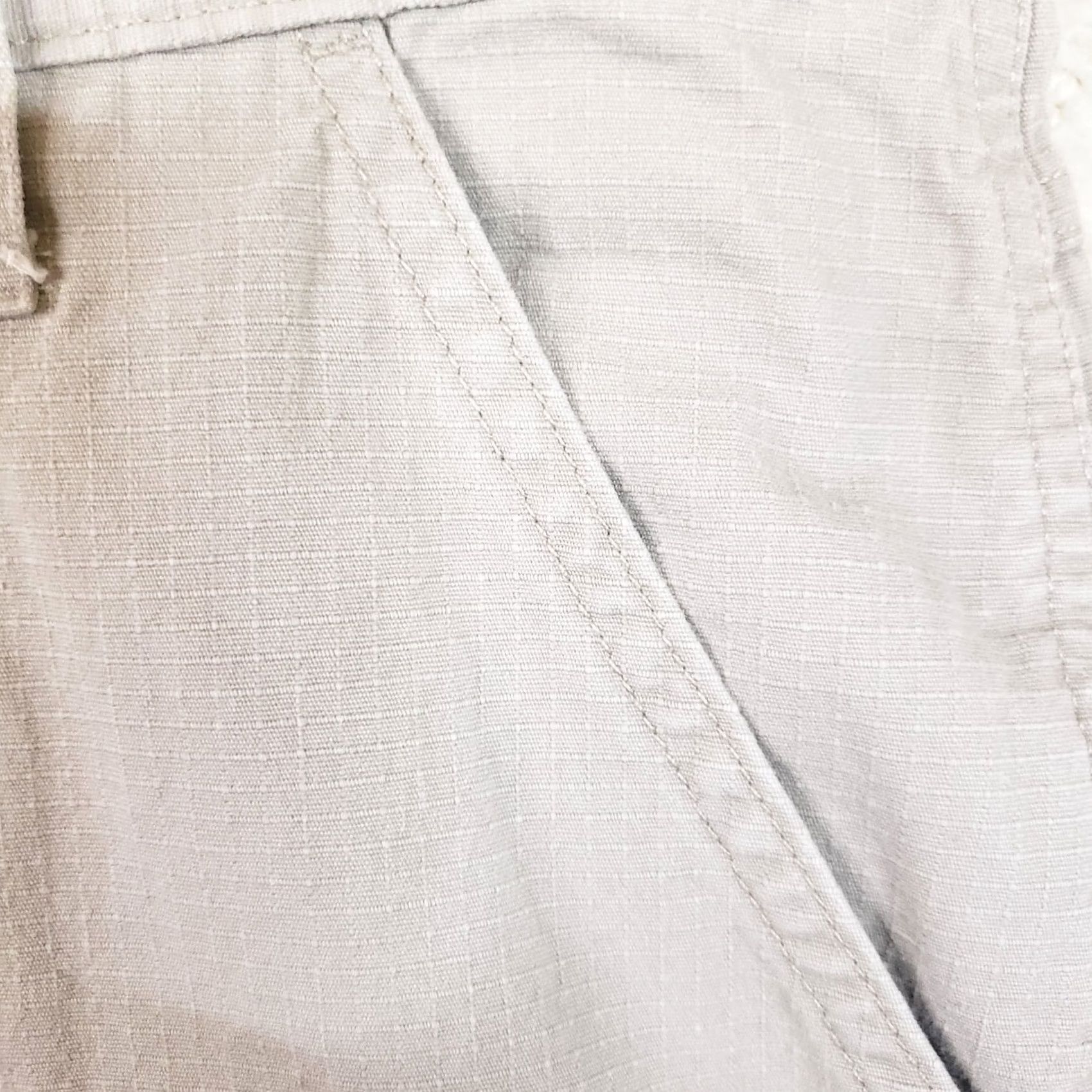 Vintage RedHead Men's Beige Ripstop Cargo Shorts 36 8” Inseam Cargo Pocket Outdoor Plain Solid Shorts Mens Reg Beige RedHead Regular 36 Size US 36 / EU 52 - 7 Thumbnail