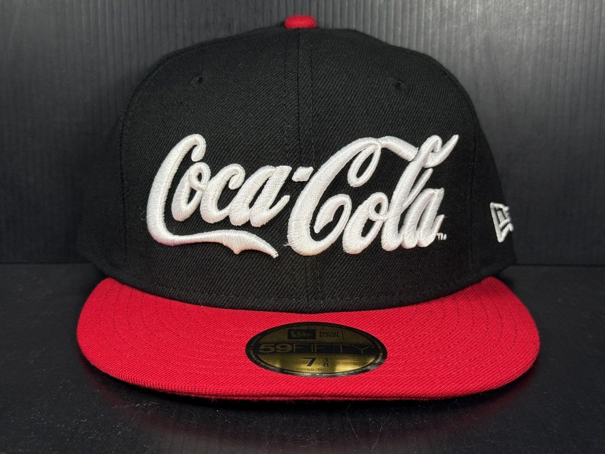 New Era COCA COLA X NEW ERA FITTED CAP 7 3/8 BLACK /RED Size ONE SIZE - 1 Thumbnail